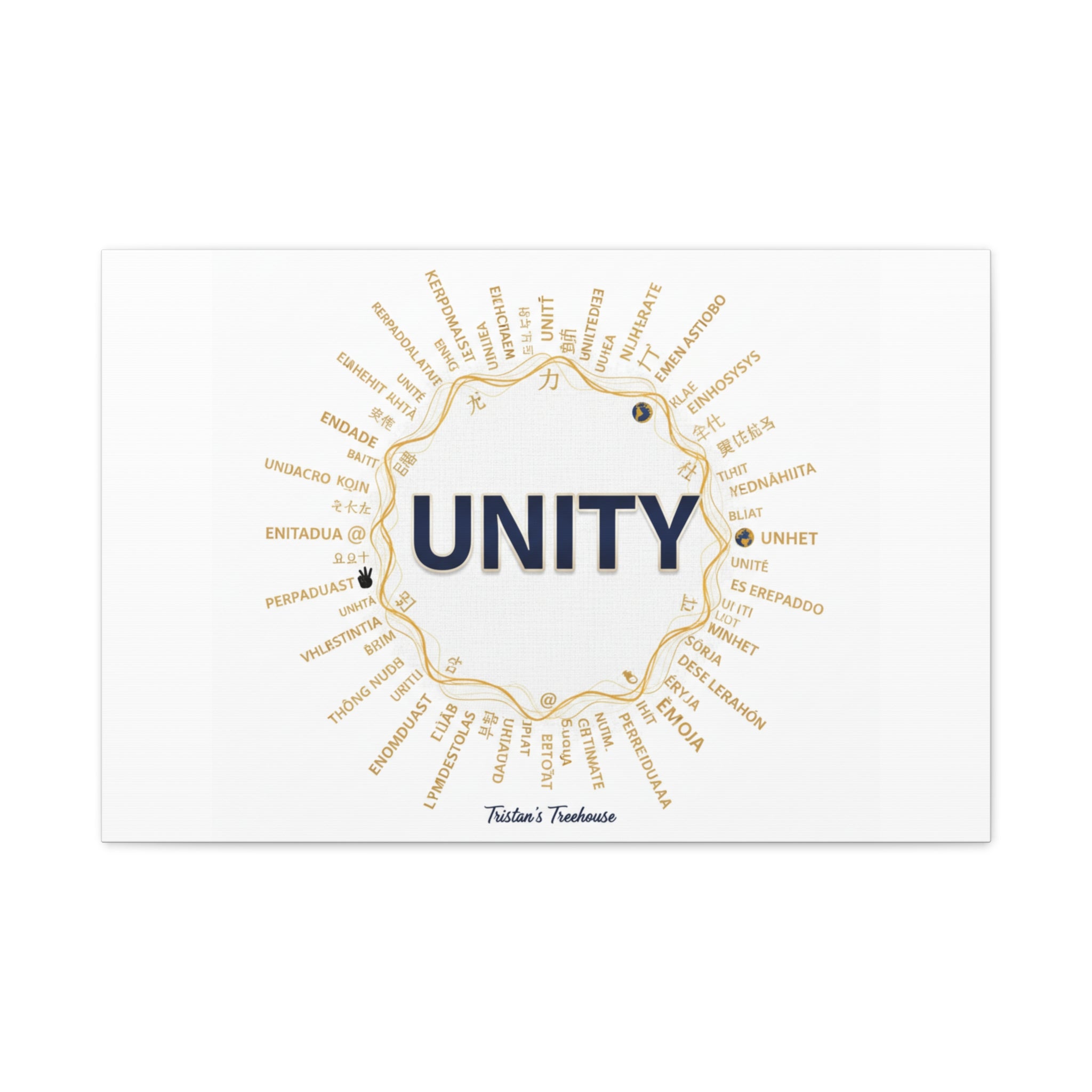 UNITY Canvas, Matte Stretched 1.25" | Dry January sober curious decor