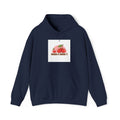 Retro Cherry Graphic Hoodie | kawaii fruit design, vintage cherry motif