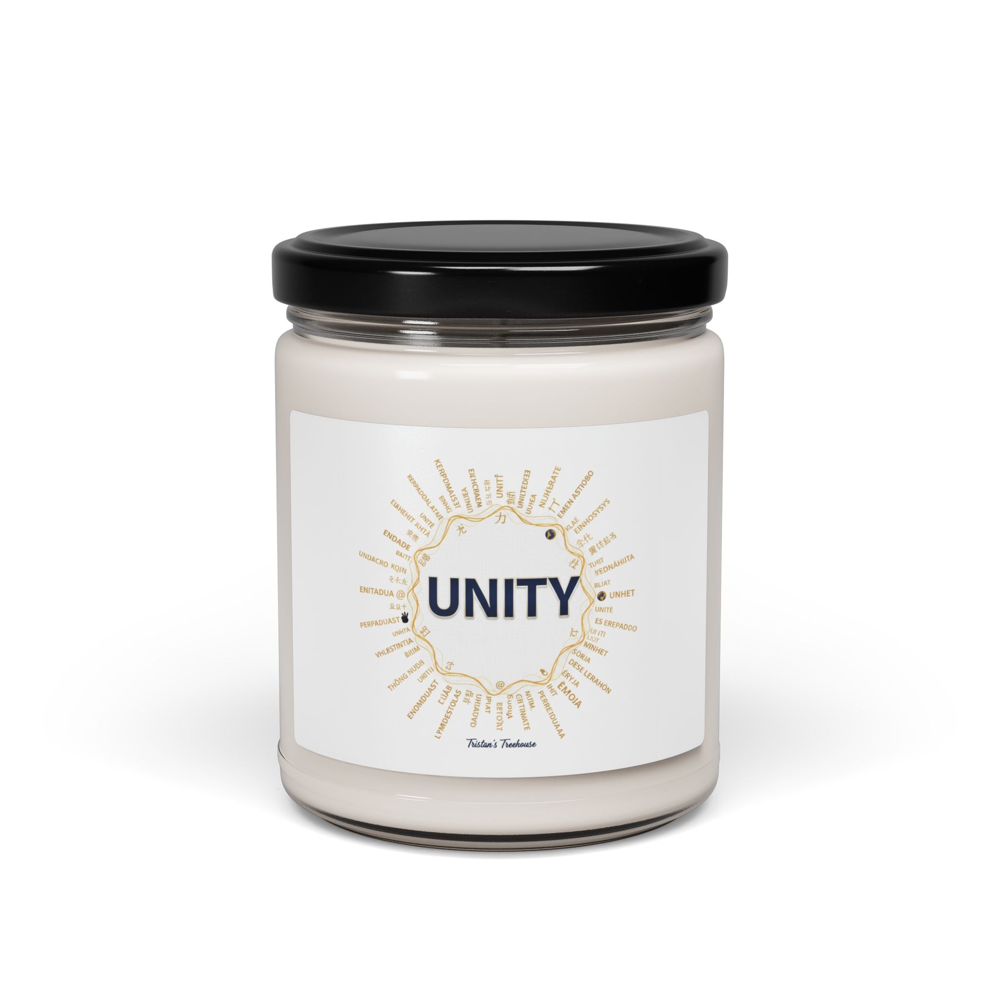 UNITY Soy Candle, Dry January Sober Curious Mocktail Humor