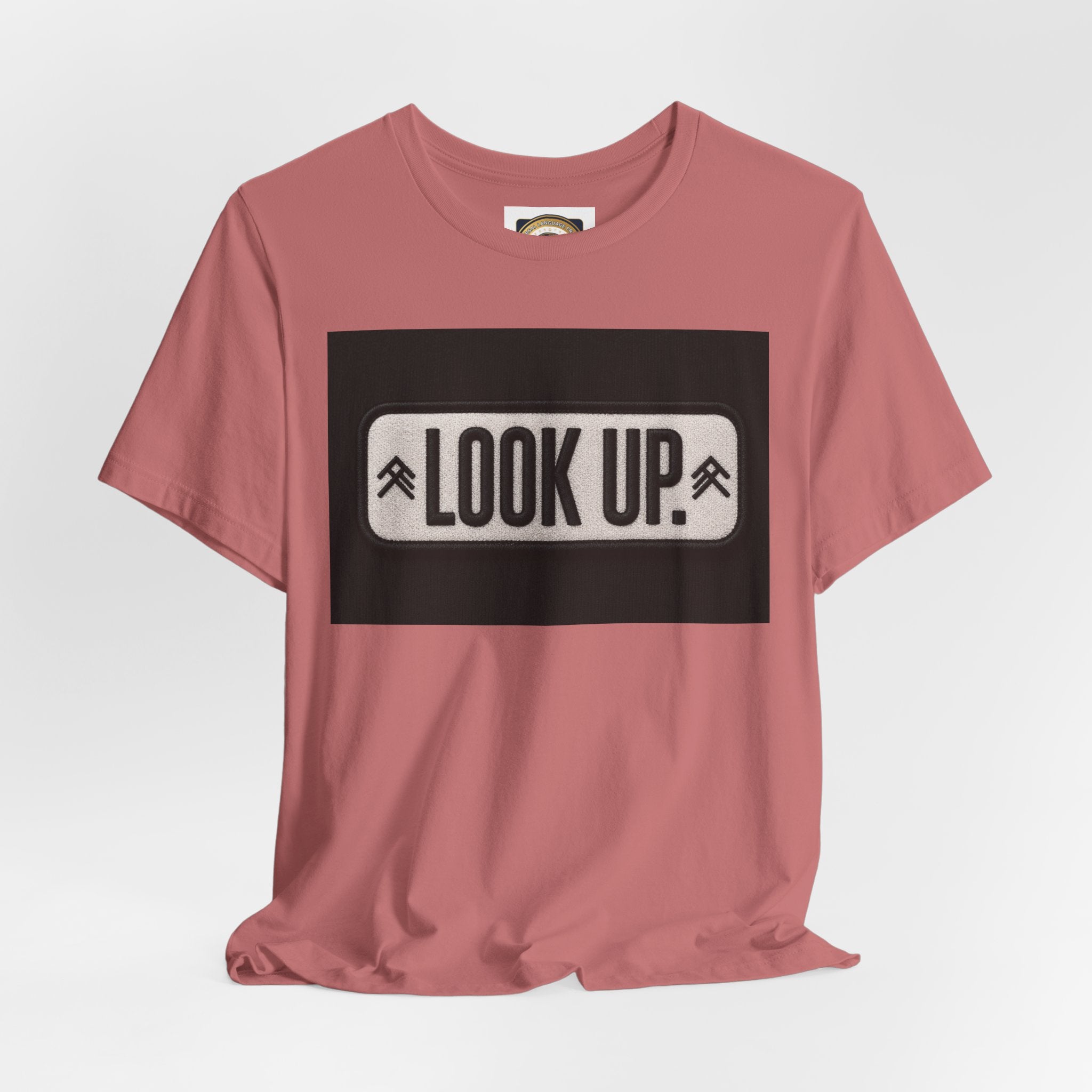 Look Up Tee — Inspirational Graphic T‑Shirt