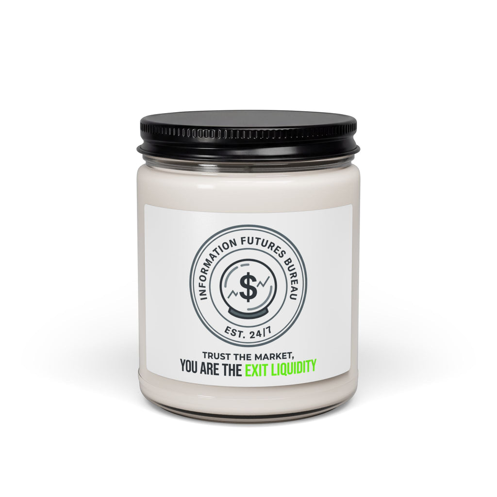 You Are the Exit Liquidity Candle, Soy Candle | insider trading satire, finance humor