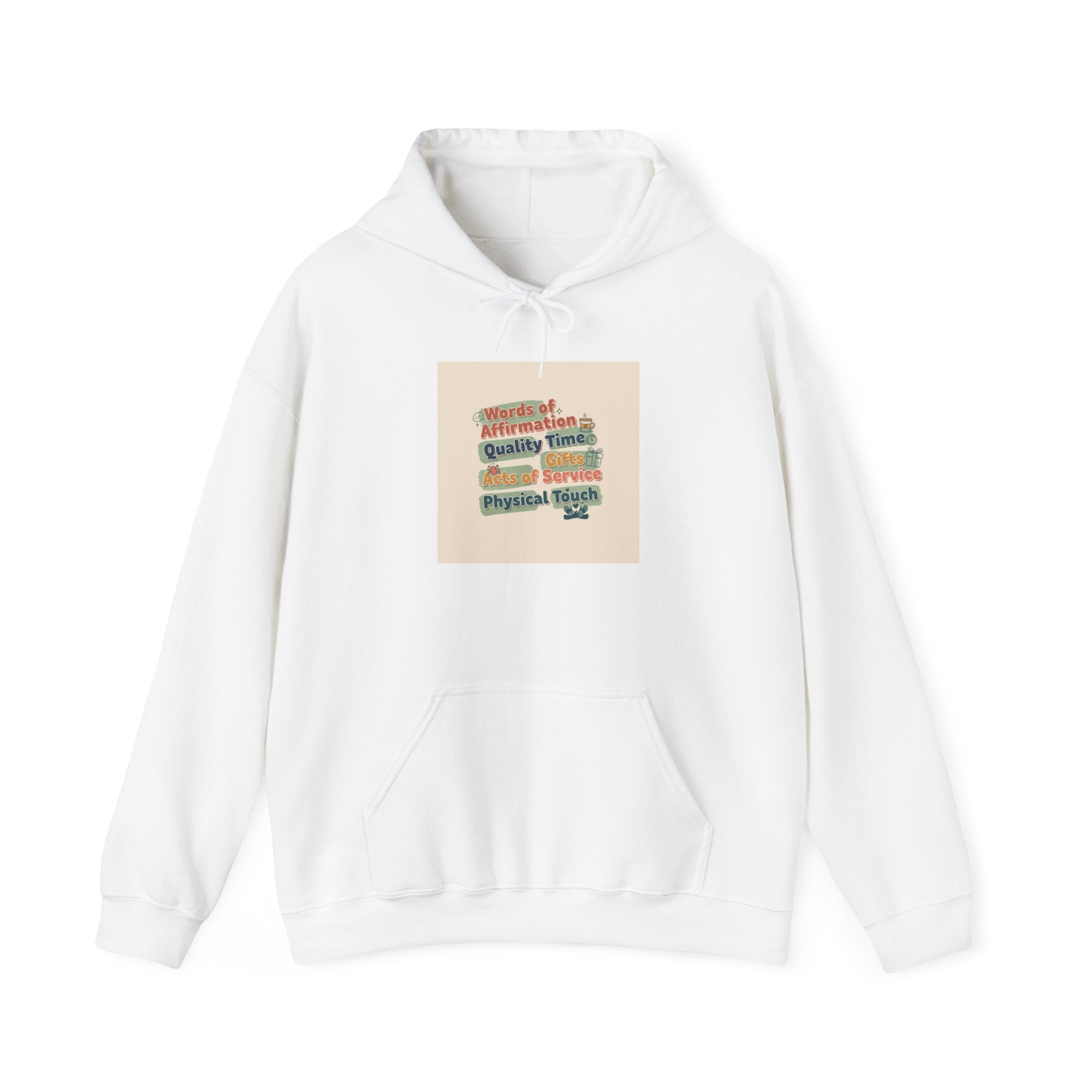 Love Languages Meme Hoodie | acts of snacks, quiet love