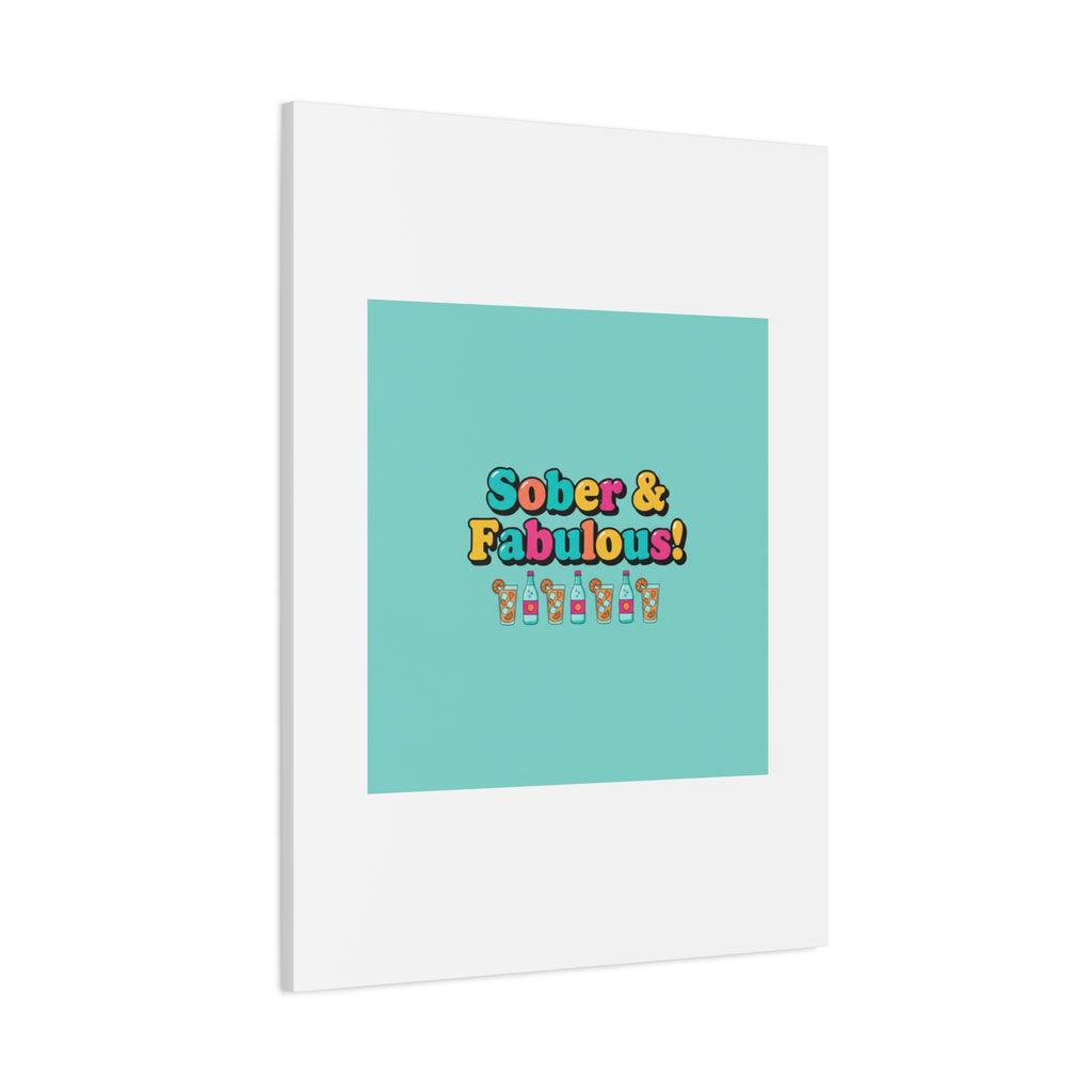 Sober & Fabulous! Canvas | Dry January, Mocktail Trend