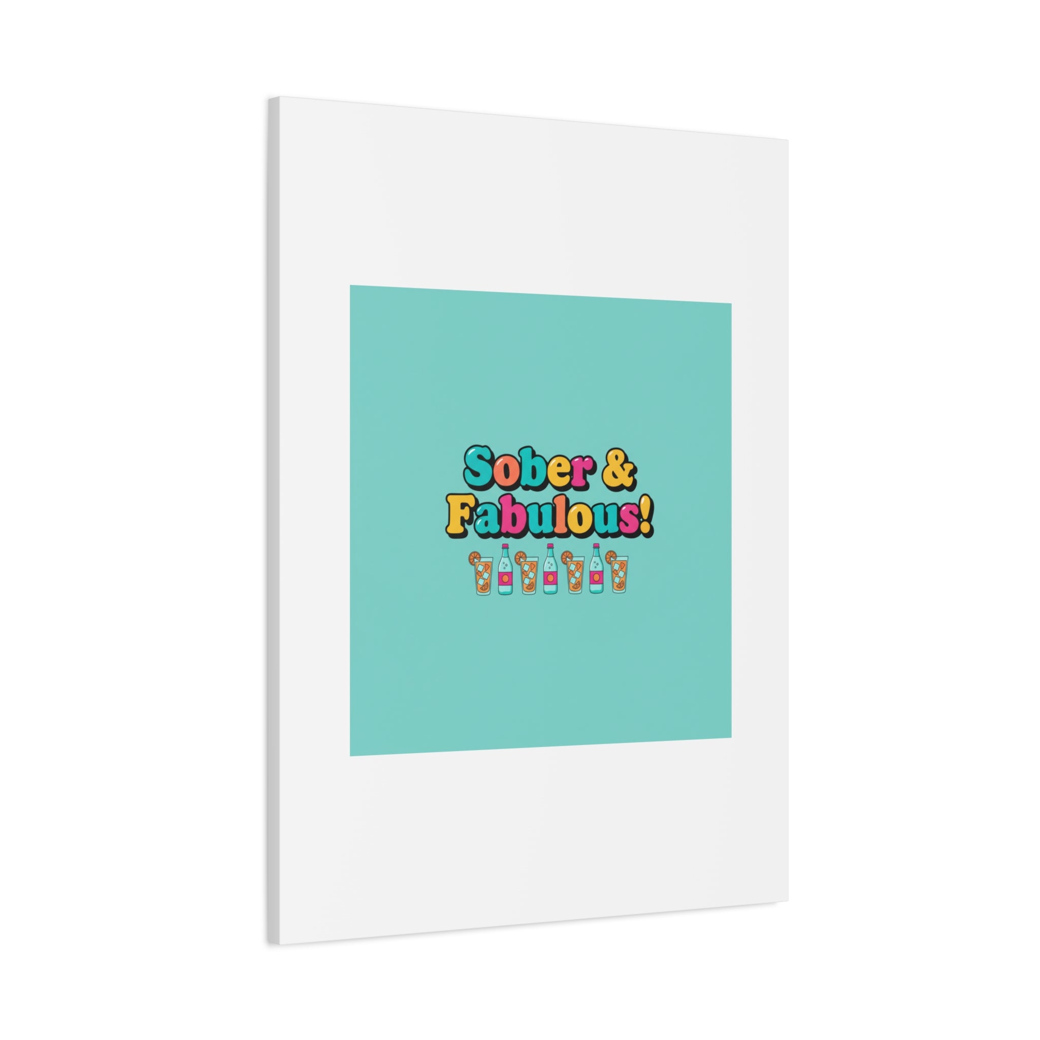 Sober & Fabulous! Canvas | Dry January, Mocktail Trend