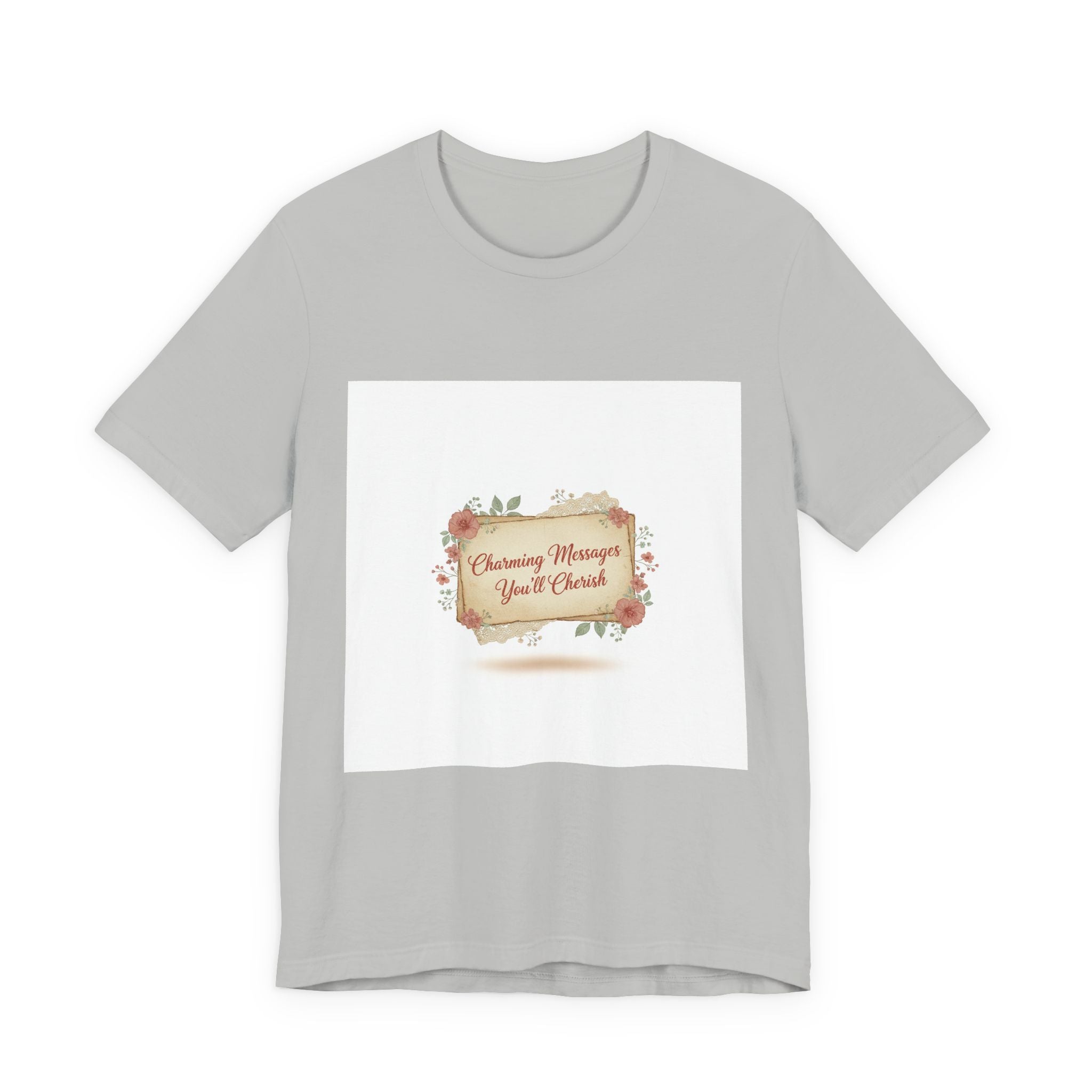 Love Letter Collage Tee | vintage letter art shirt, typewriter romance print