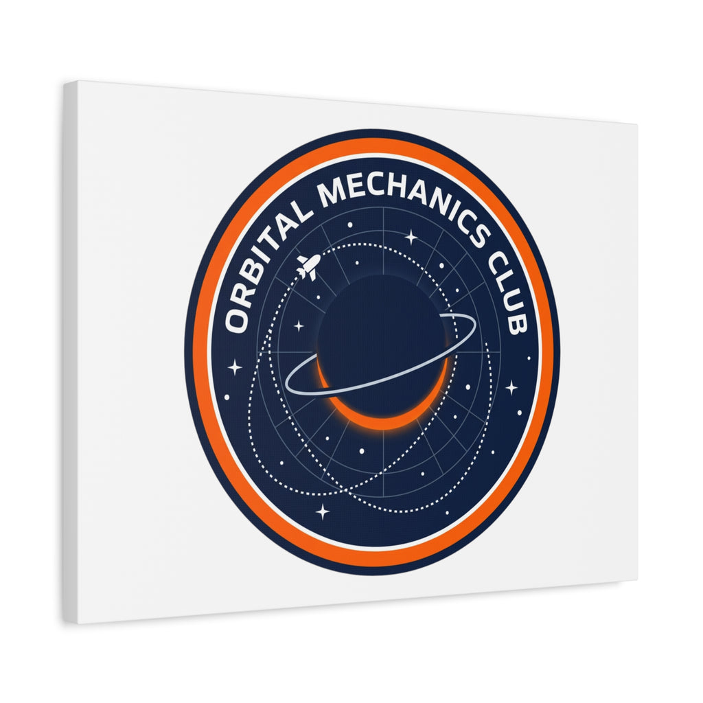 Orbital Mechanics Club Canvas | mission patch, space science