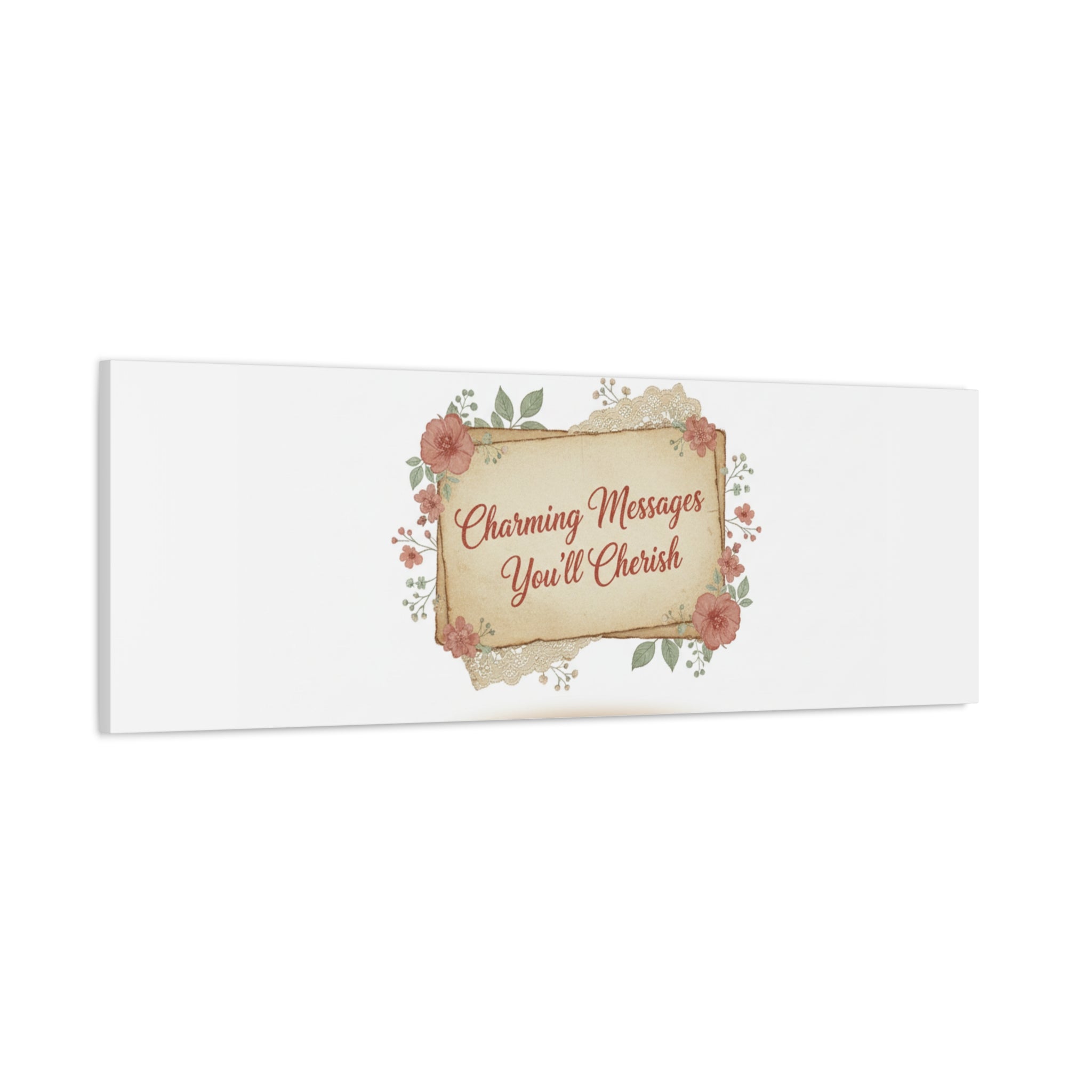 Love Letter Collage Canvas, Vintage Letter Art, Wax Seal Romance Print