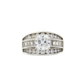 Genuine Cubic Zirconium CZ SS Bridal Sterling Silver