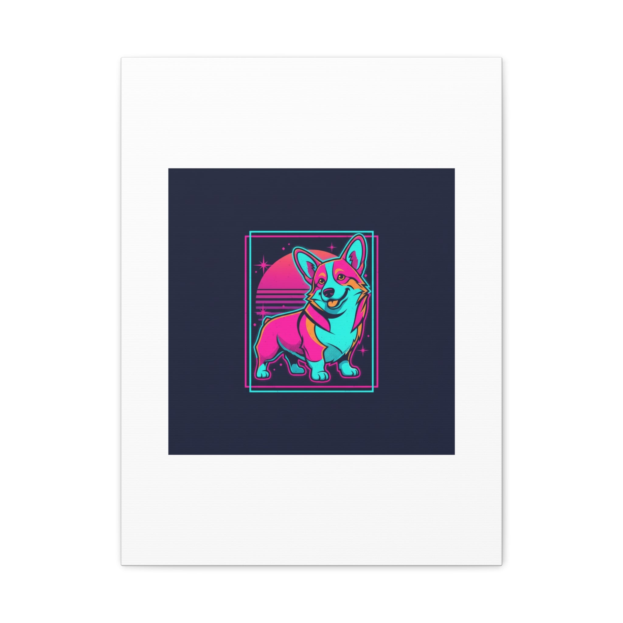 Platonic Love Corgi Canvas | Friendship Valentine, Galentine’s Wall Art