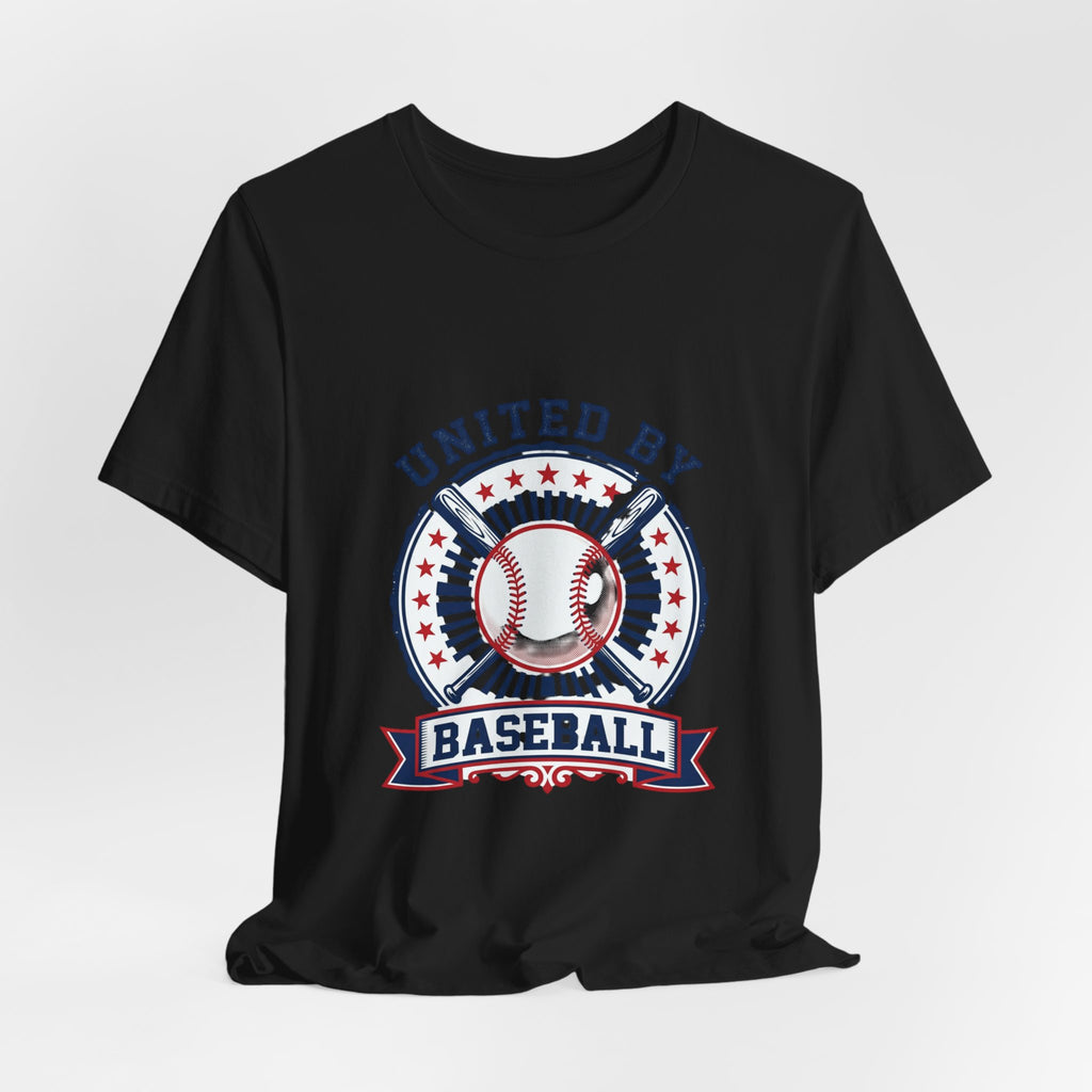 United by Baseball Tee | Patriotic Baseball Shirt, Vintage Red White Blue