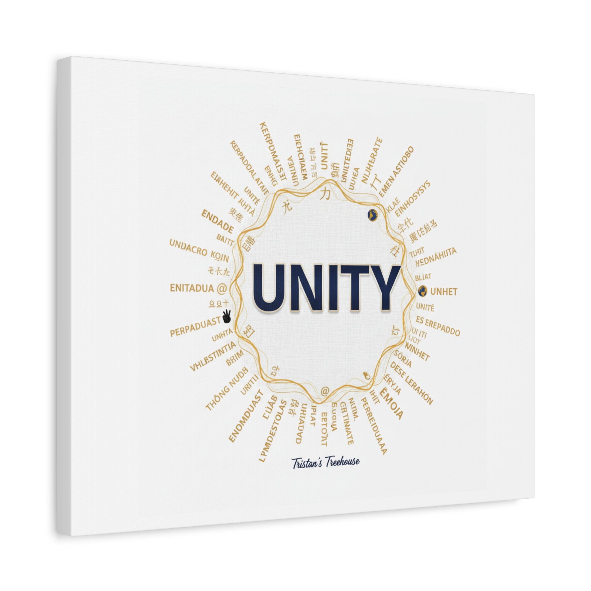 UNITY Canvas, Matte Stretched 1.25" | Dry January sober curious decor