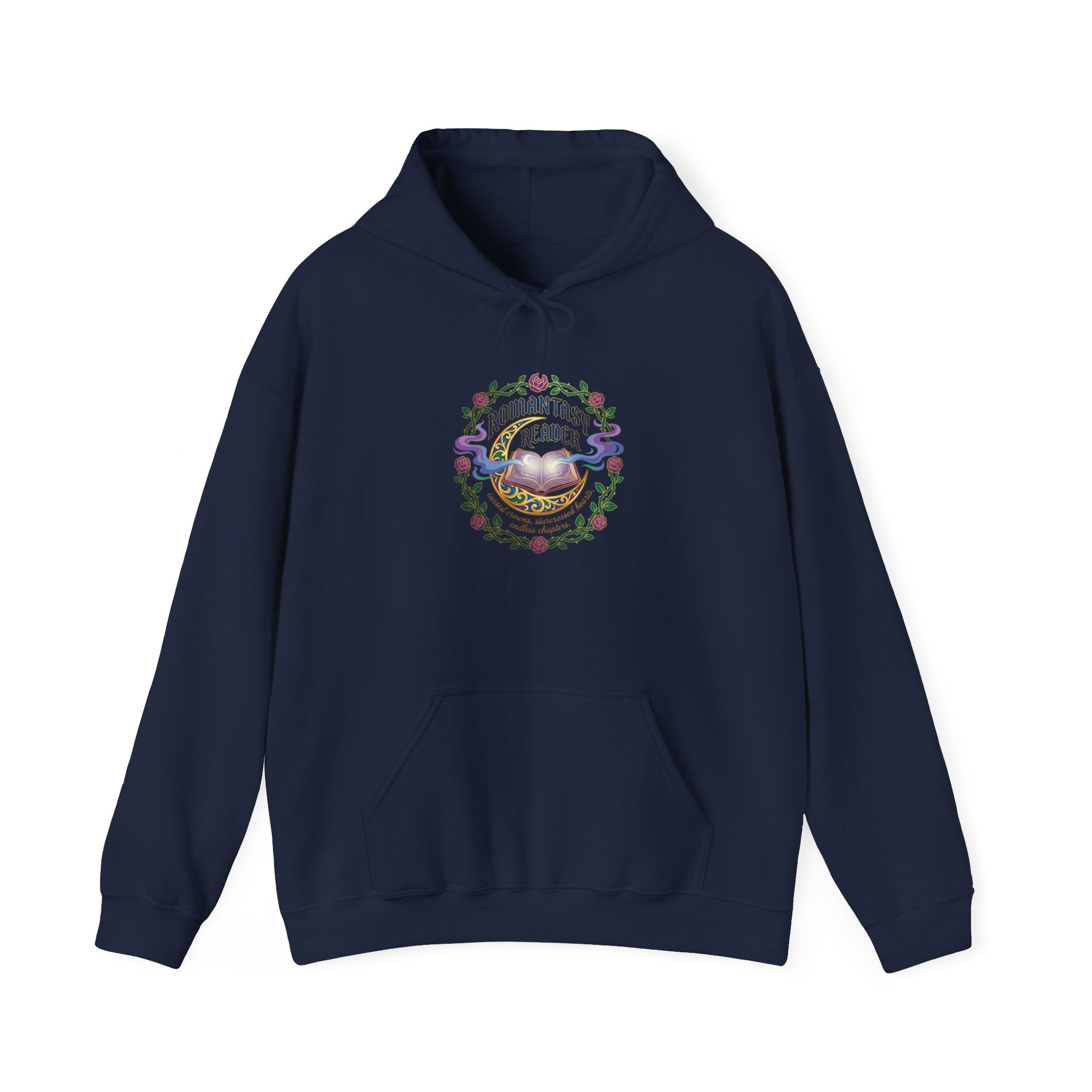 Romantasy Reader Crest Hoodie | romantasy, book lover