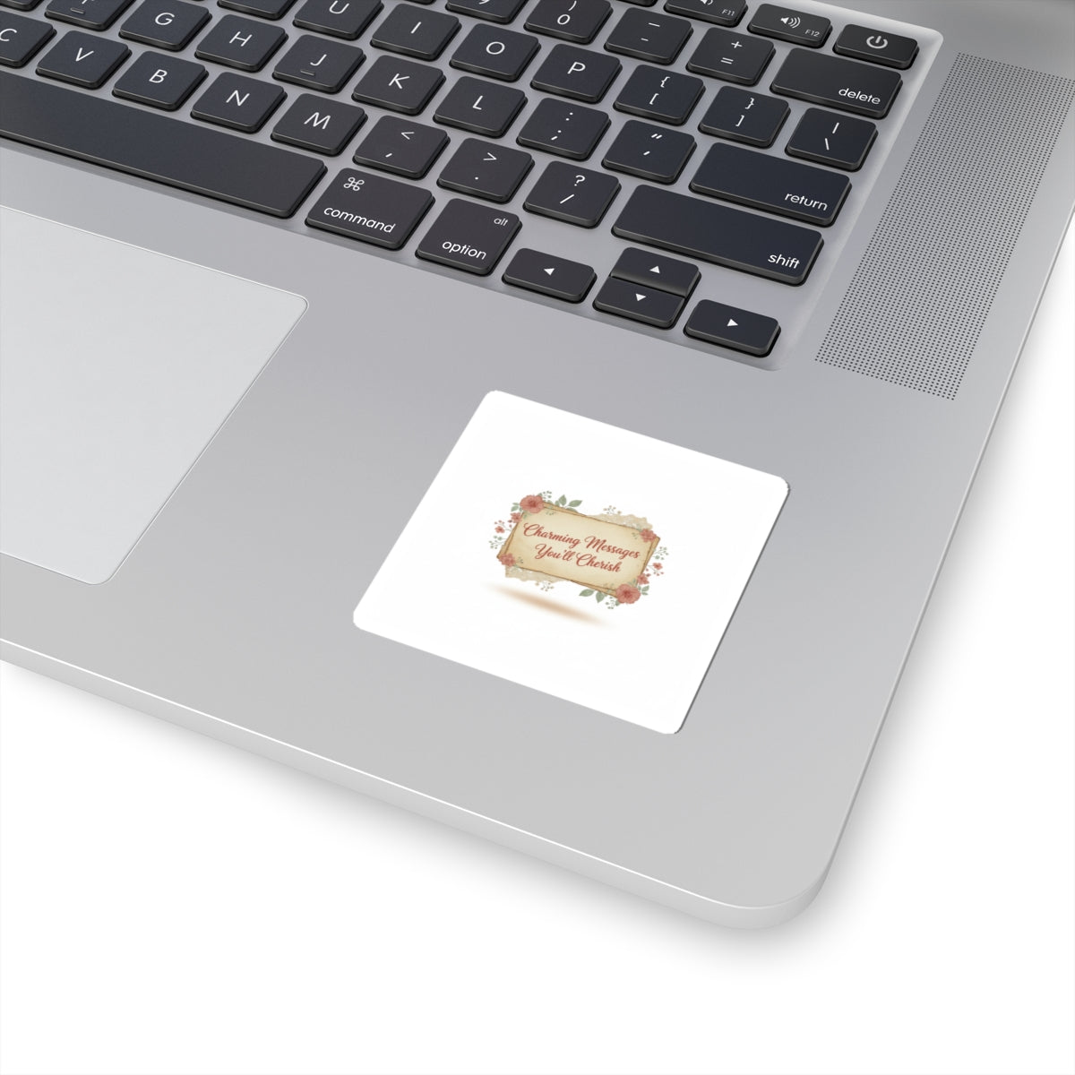 Vintage Love Letter Wax Seal Sticker | handwritten typewriter romance