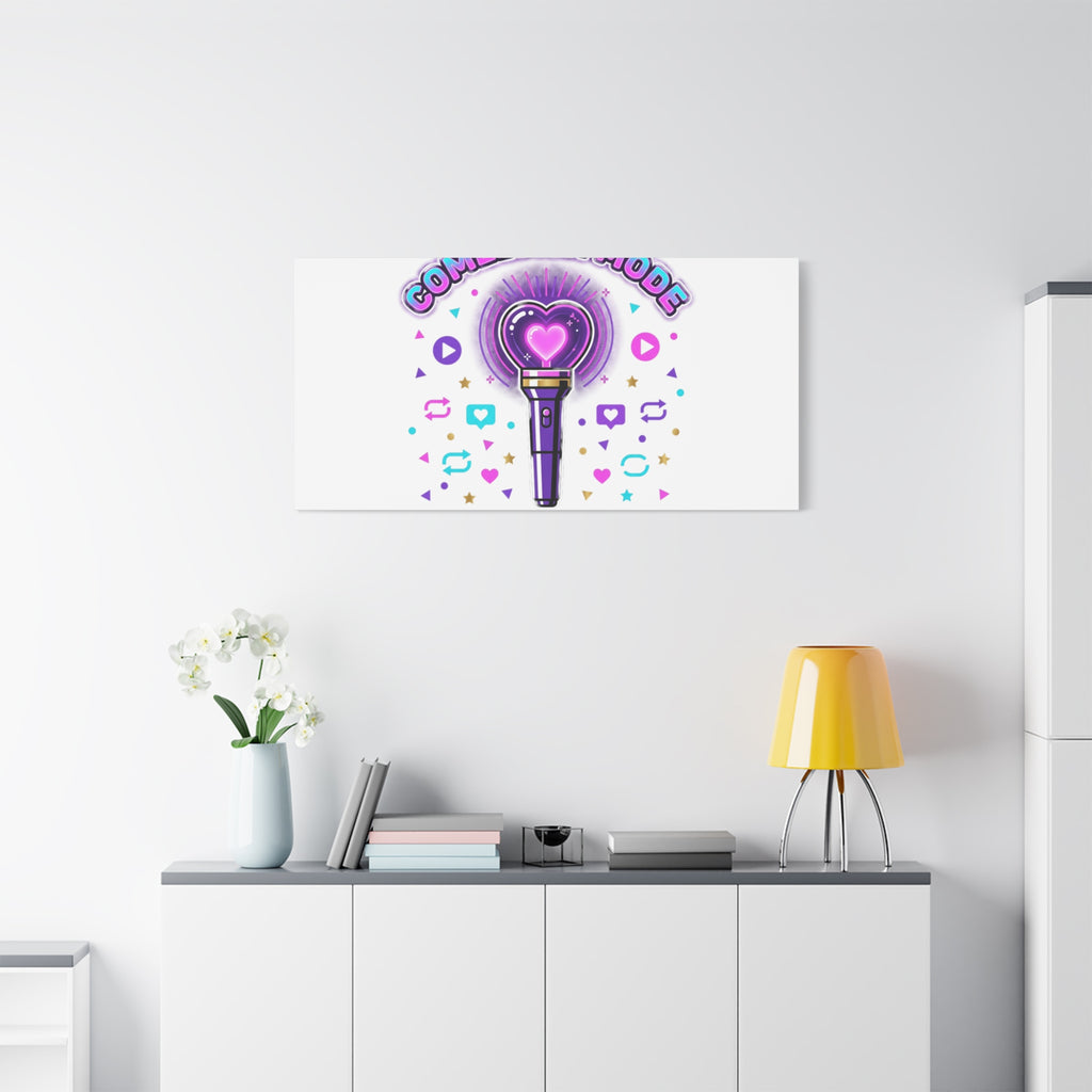 Comeback Mode Lightstick Canvas | K-pop Comeback, Streaming Squad