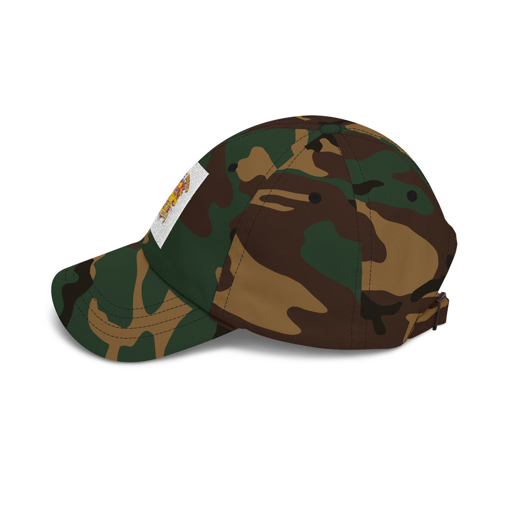 Powerhouse Puppy Funny Dad Cap — Cute Dog Lover Baseball Hat