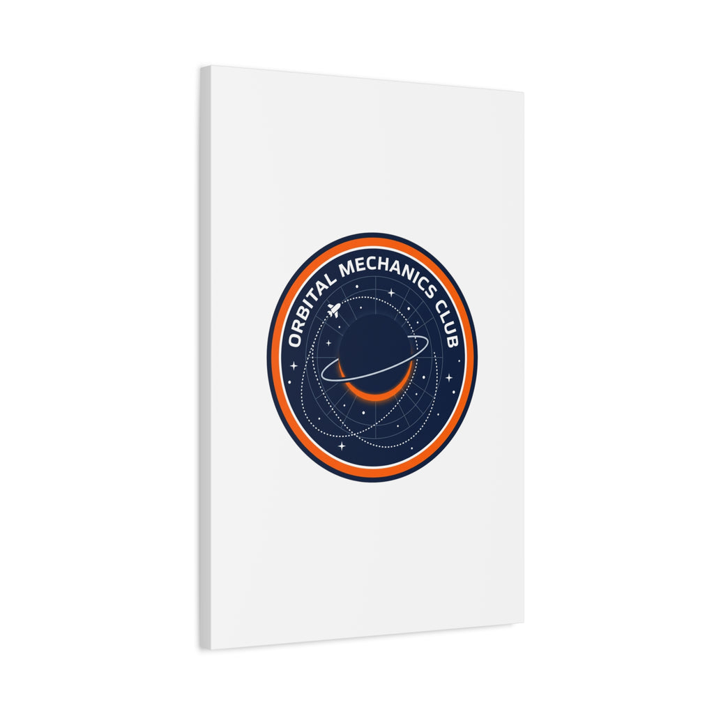 Orbital Mechanics Club Canvas | mission patch, space science