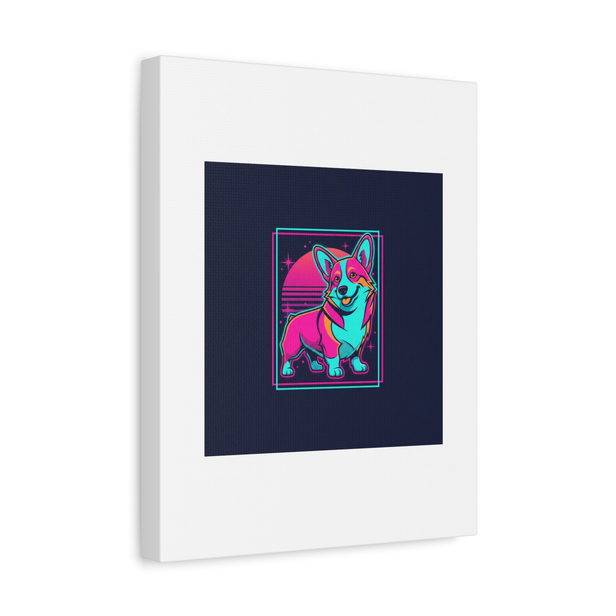 Platonic Love Corgi Canvas | Friendship Valentine, Galentine’s Wall Art
