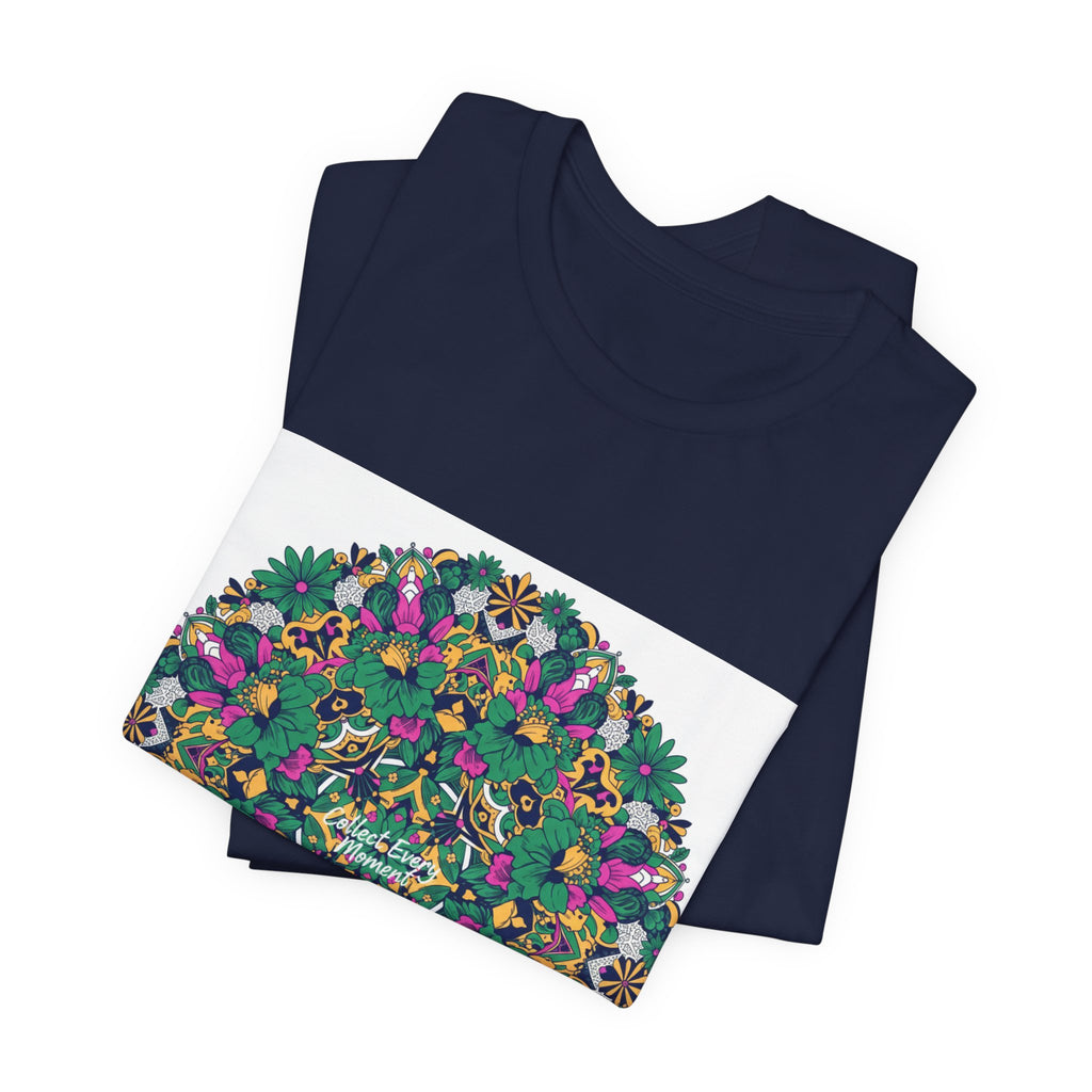 Psychedelic Botanical Mandala Tee | Festival Graphic T-Shirt