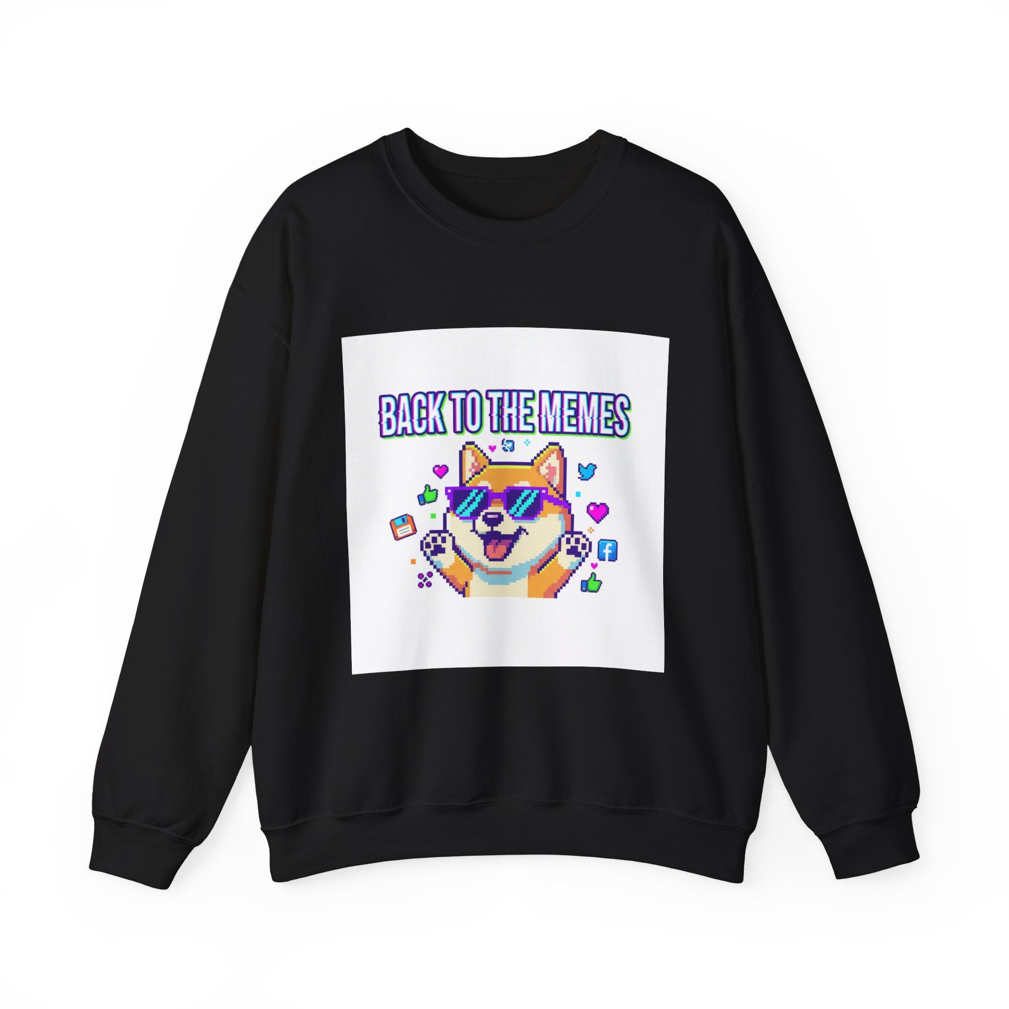 Back to the Memes Sweatshirt | 2000s Internet, meme throwback, nostalgia humor