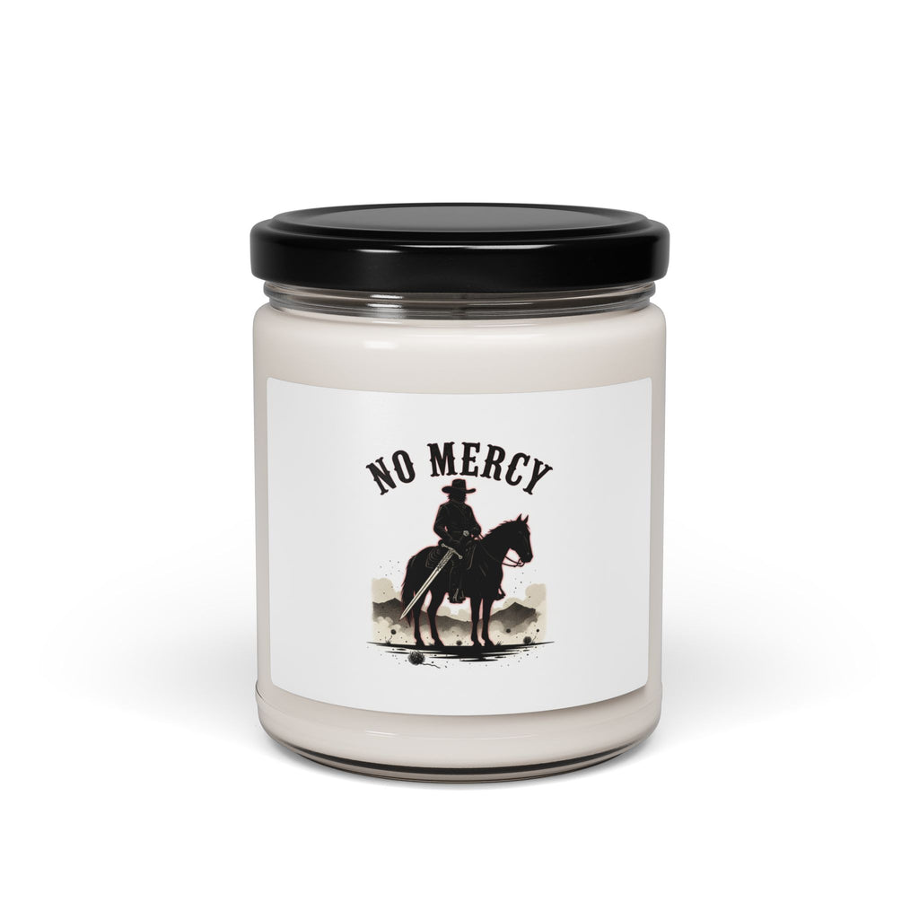 No Mercy Cowboy Skull Candle, Soy Candle | Western-Gothic, Desert Noir Scent