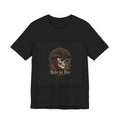 Ride or Die Skull Cowboy Tee | western skull art, gothic Americana