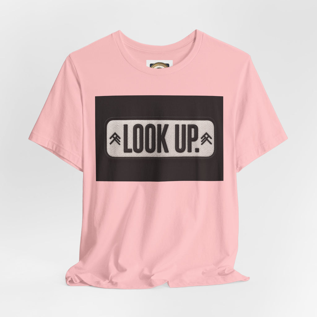 Look Up Tee — Inspirational Graphic T‑Shirt