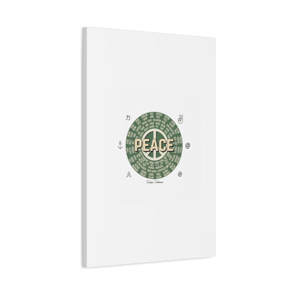 Peace doodle canvas | hand drawn sketch aesthetic, handwritten message