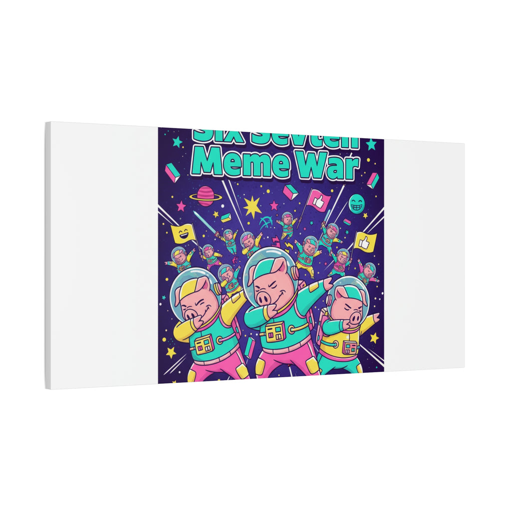 Six Sevven Meme War™ Canvas Tote | Nissspelled Edition