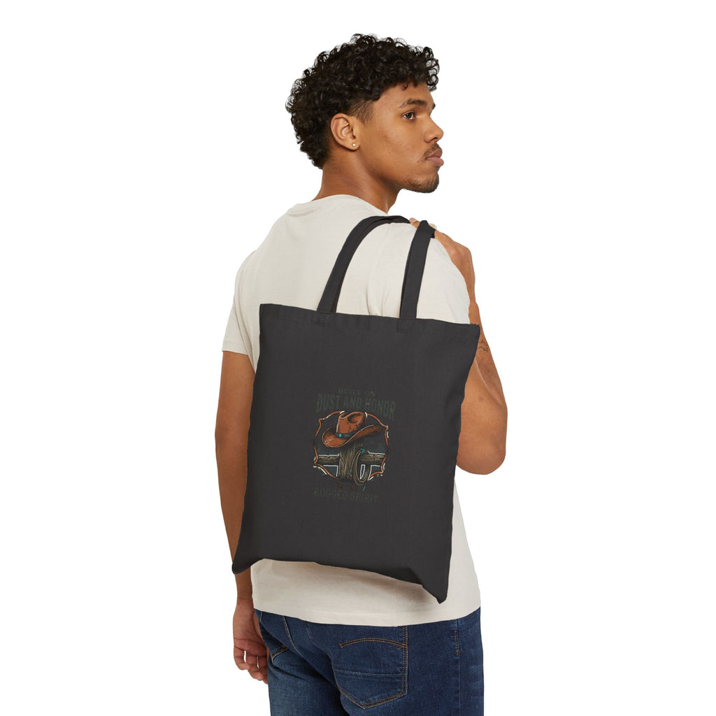 Dust and Honor Cowboy Tote | Western Americana, Vintage Frontier