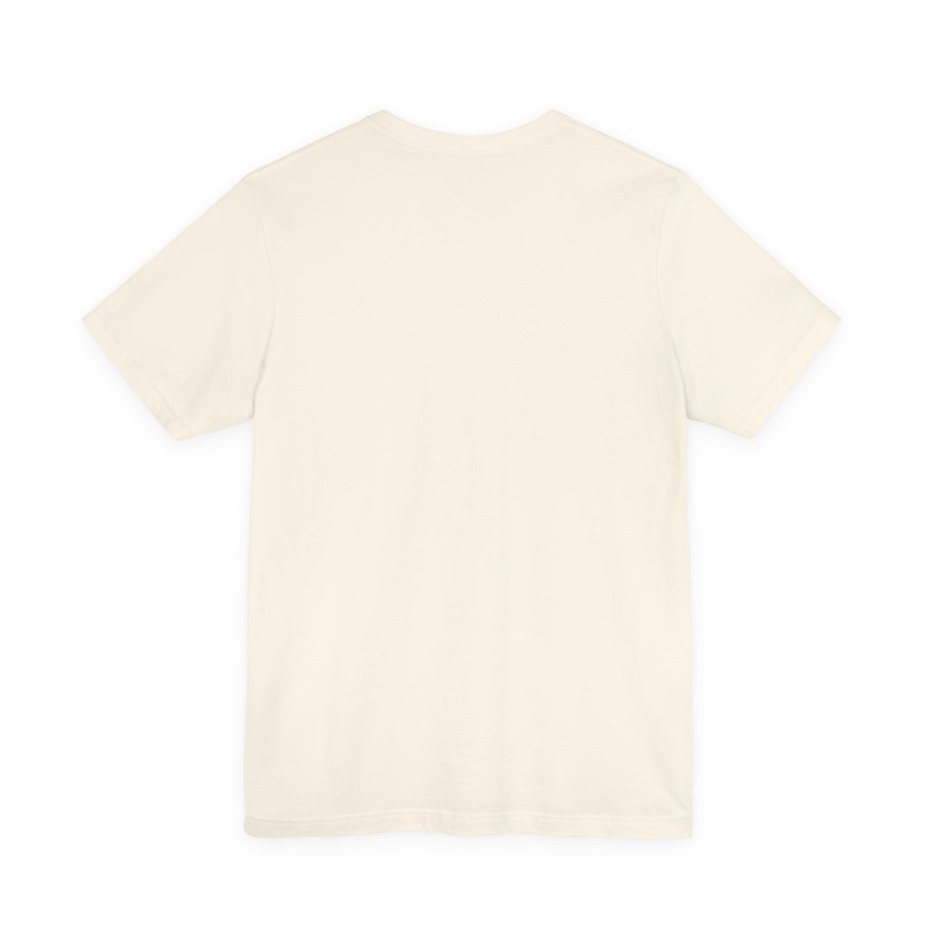 Neon Dog Face Tee — "Woof" Graphic T-Shirt
