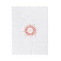 Tiny Heart Confetti Wreath Blanket | Velveteen Plush Blanket