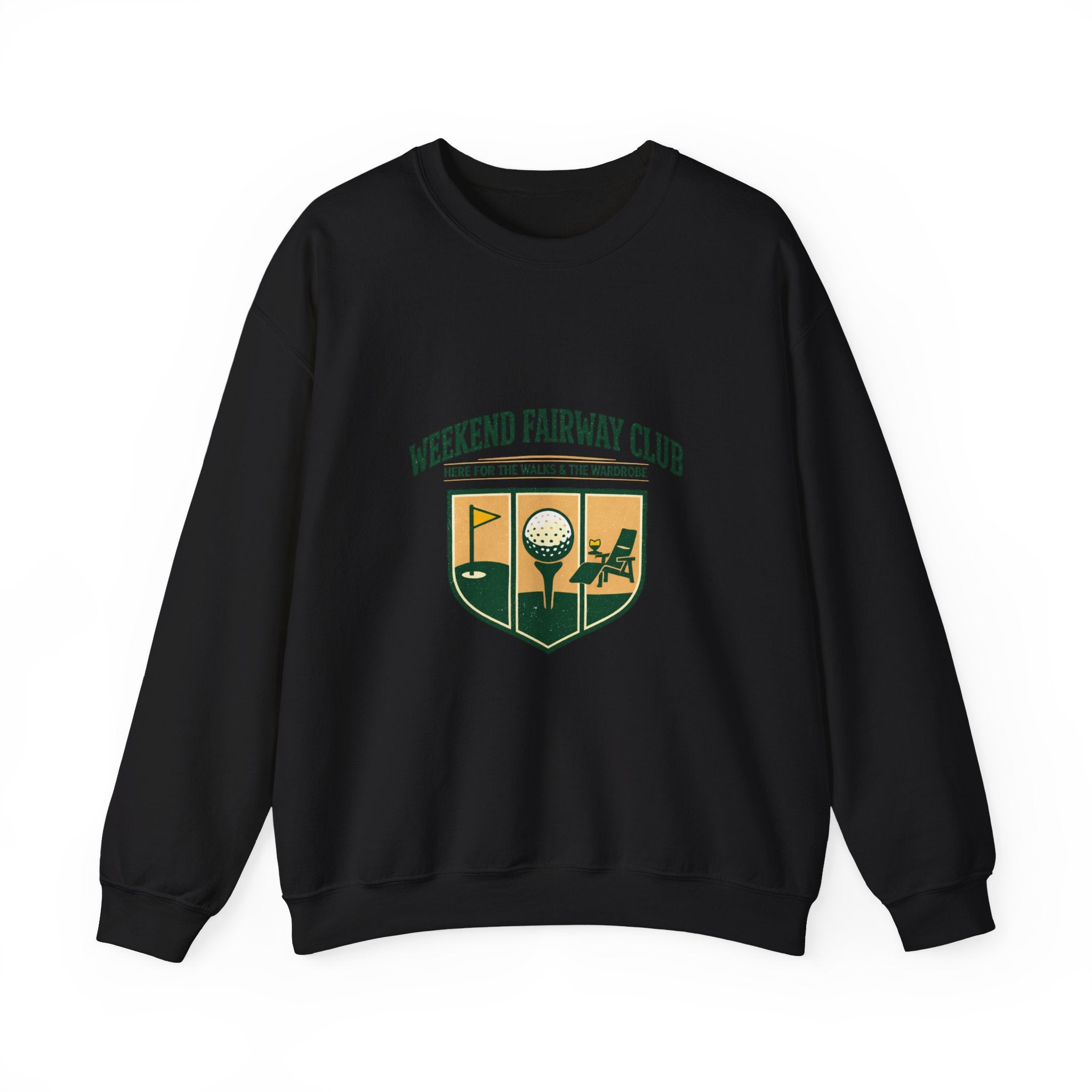 Weekend Fairway Club Crewneck – Unisex Golf Sweatshirt