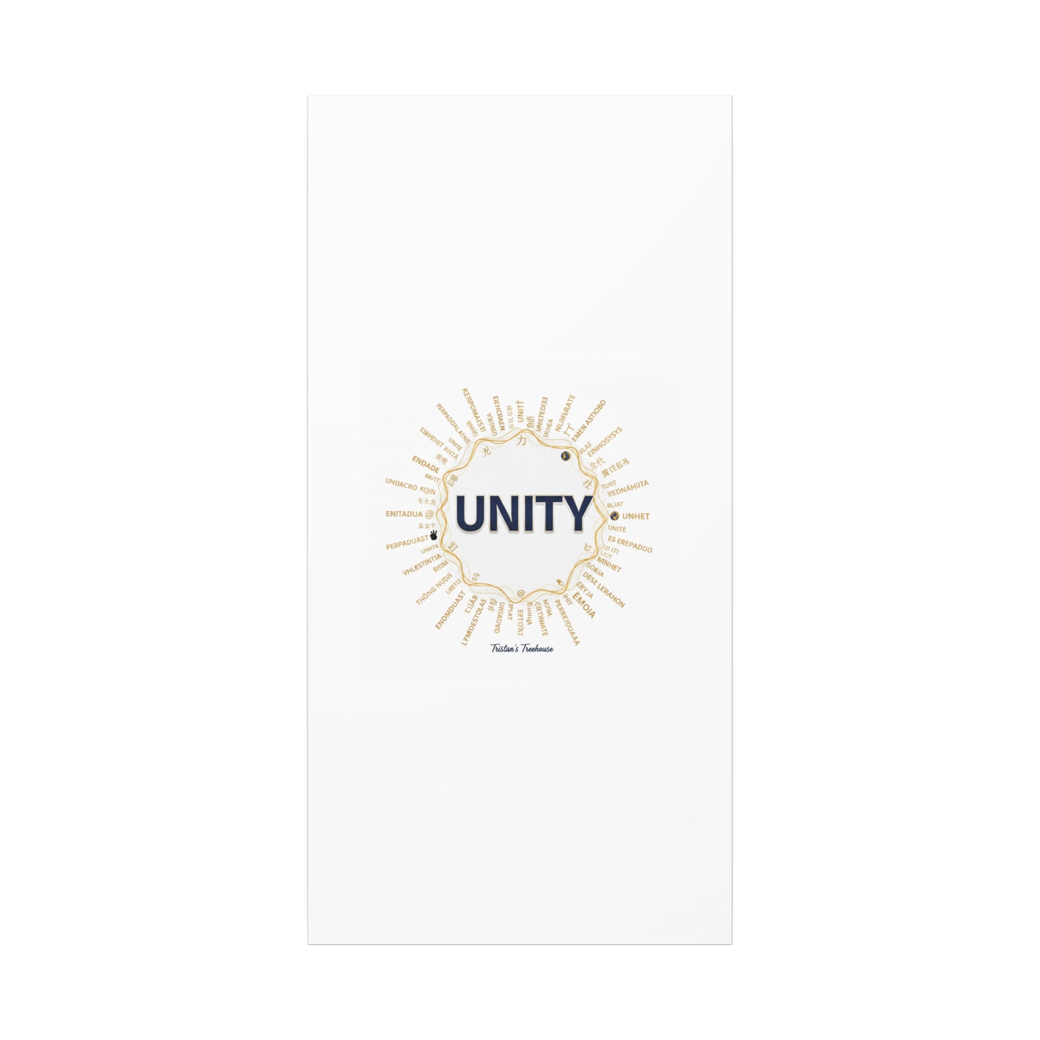 UNITY Canvas, Matte Stretched 1.25" | Dry January sober curious decor