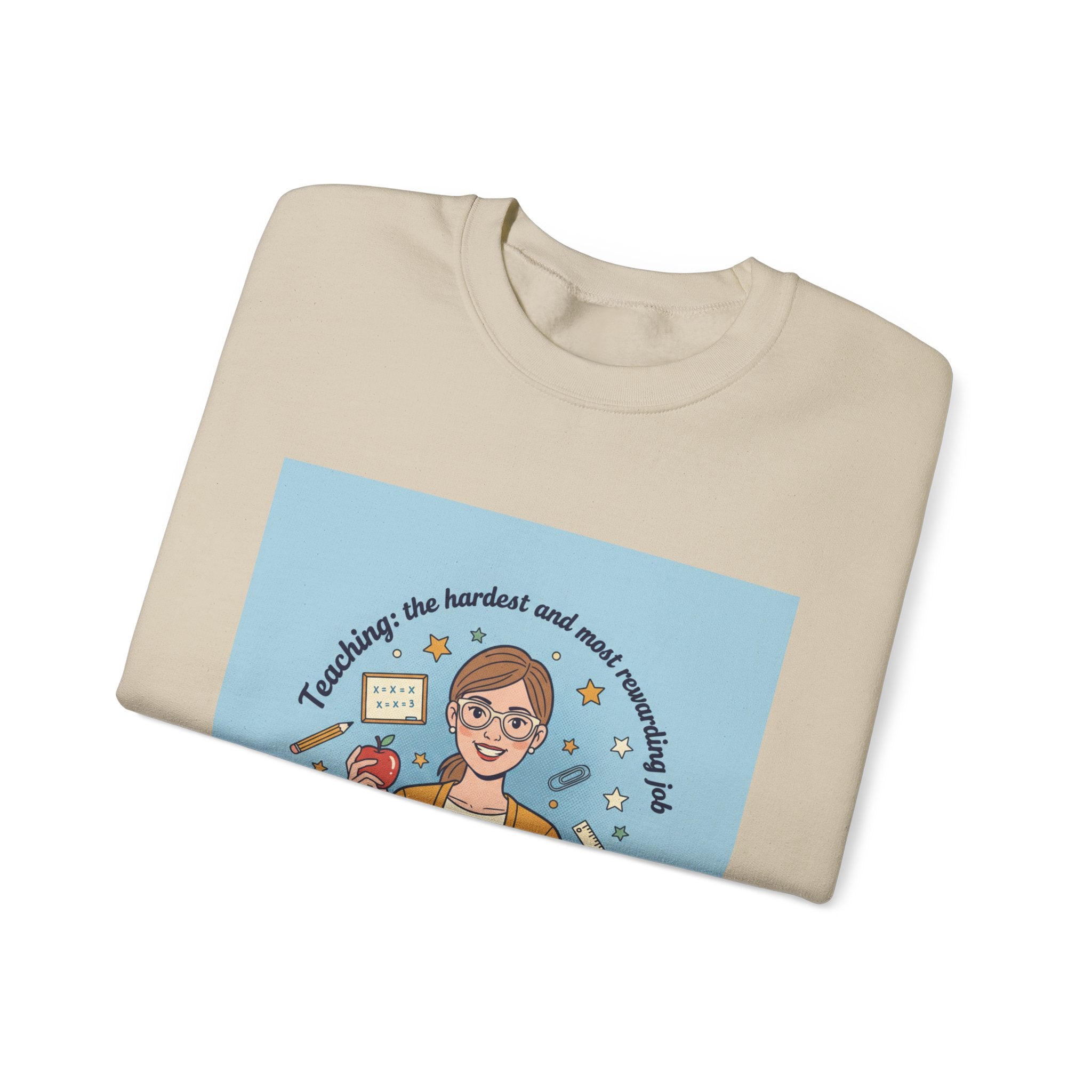 Teachers Life Crewneck Sweatshirt | Funny Teacher Gift
