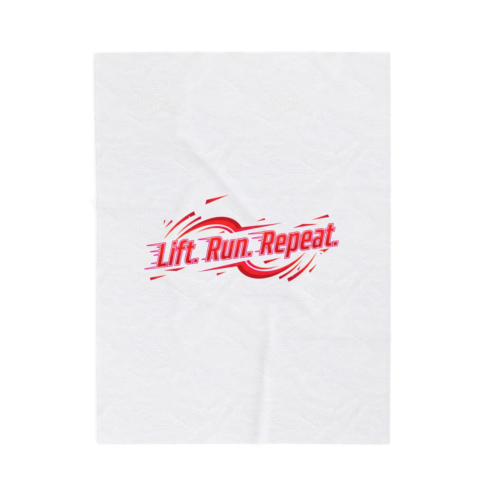 Lift Run Repeat Blanket | Fitness Motivation, Active Lifestyle Throw