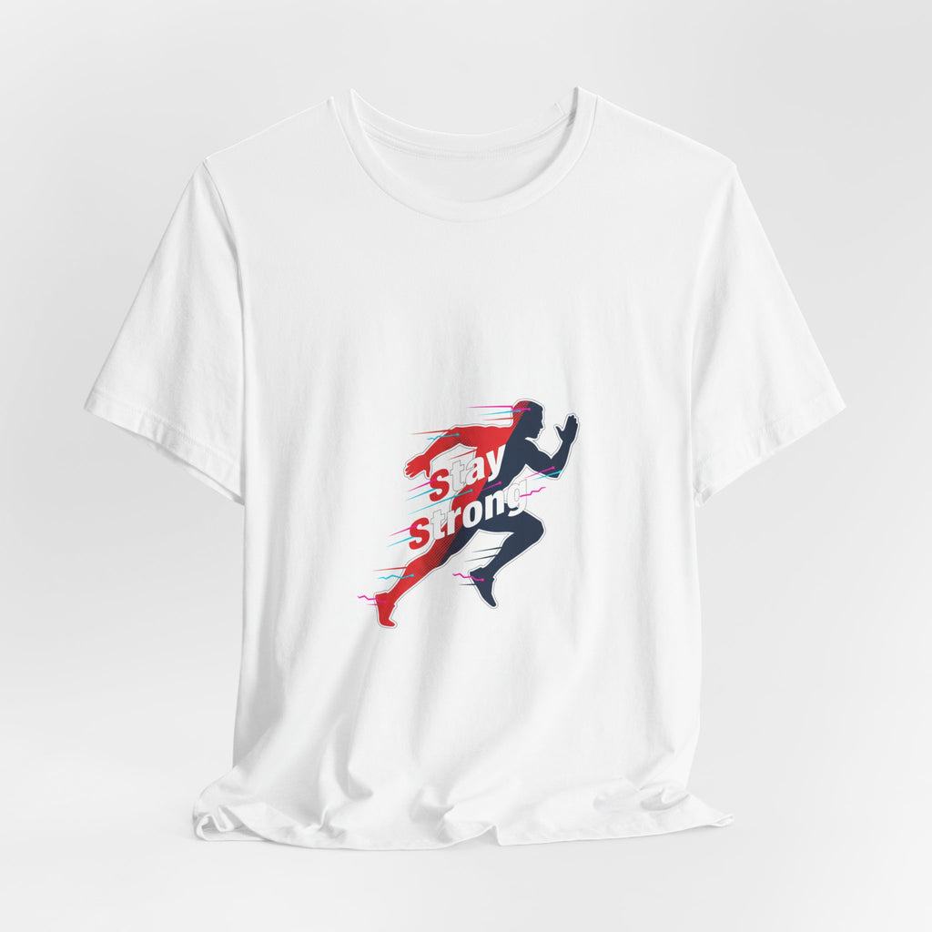Stay Strong Runner Tee | fitness shirt, workout motivation