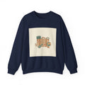 Vintage Travel Postcard Sweatshirt | travel stamps, wanderlust design