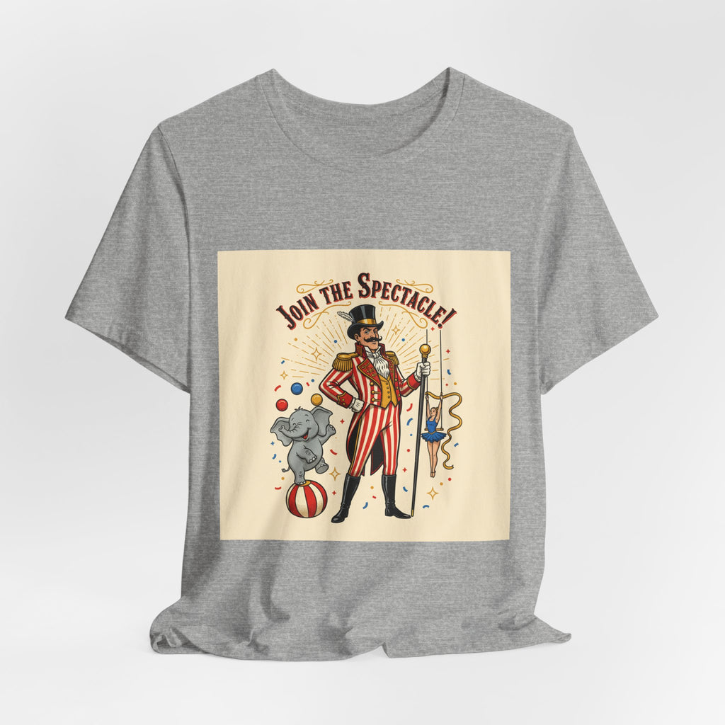 Vintage Circus Ringmaster Tee | vintage carnival design, big top shirt