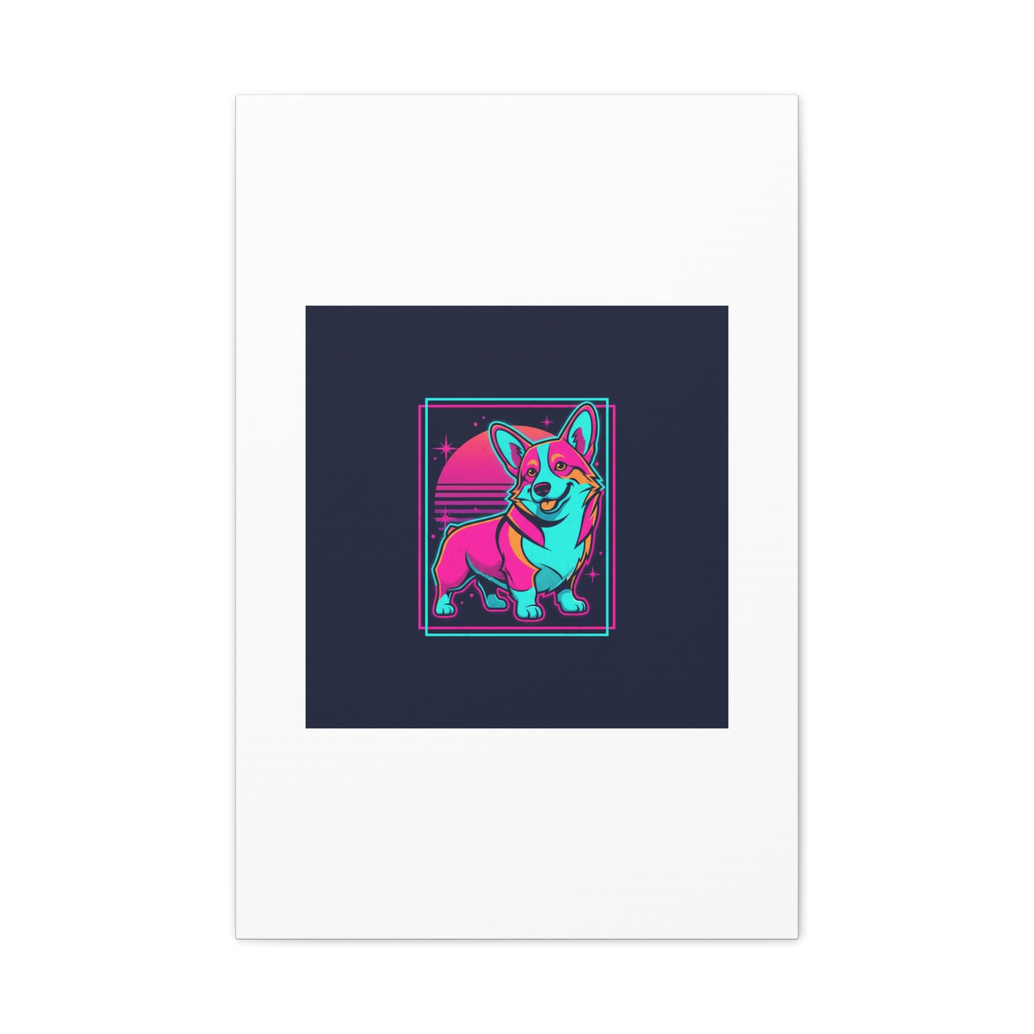 Platonic Love Corgi Canvas | Friendship Valentine, Galentine’s Wall Art