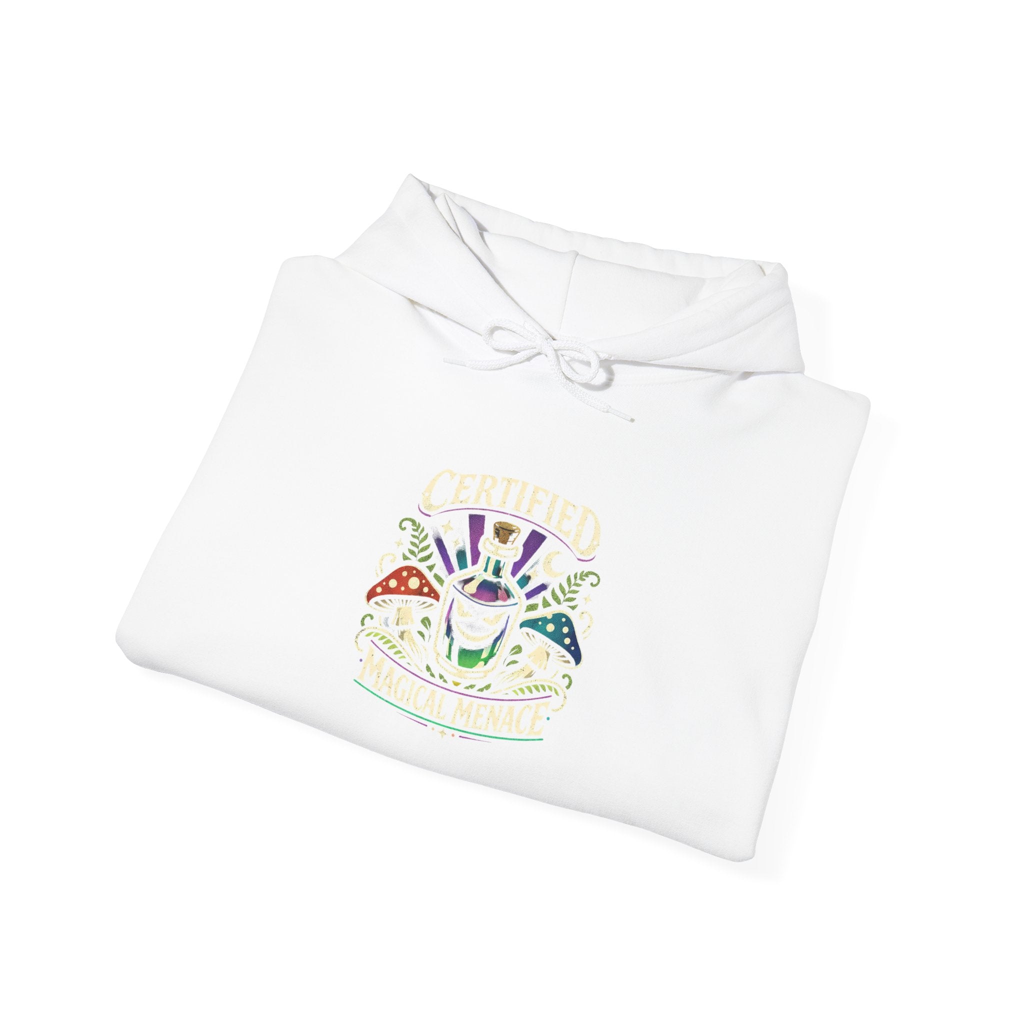 Mushroom Celestial Eye Hoodie | Cottagecore Goblincore Sweatshirt