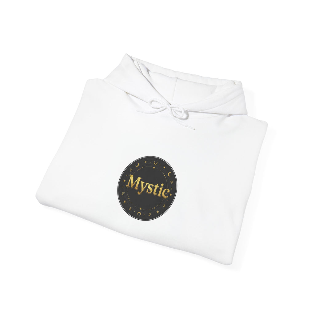 Mystic circle occult type Hoodie | tarot typography, esoteric print