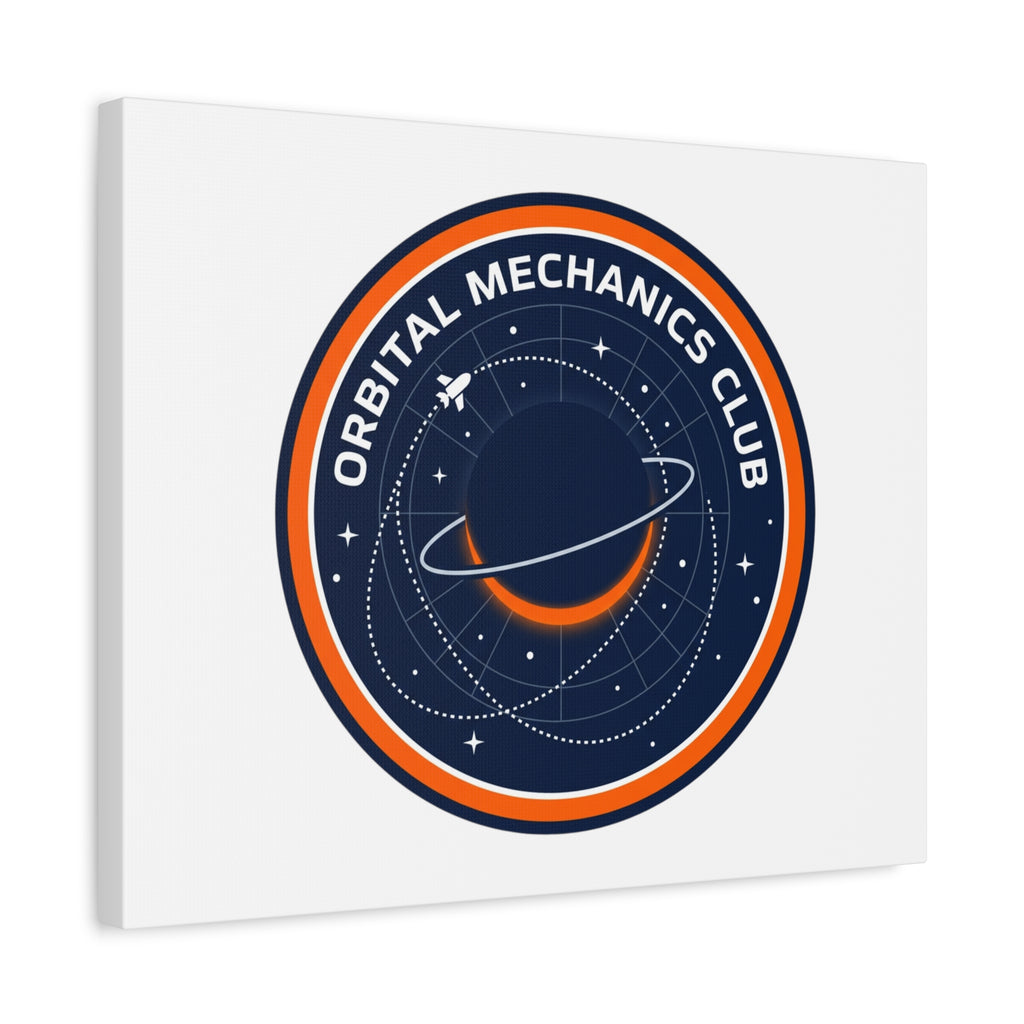 Orbital Mechanics Club Canvas | mission patch, space science