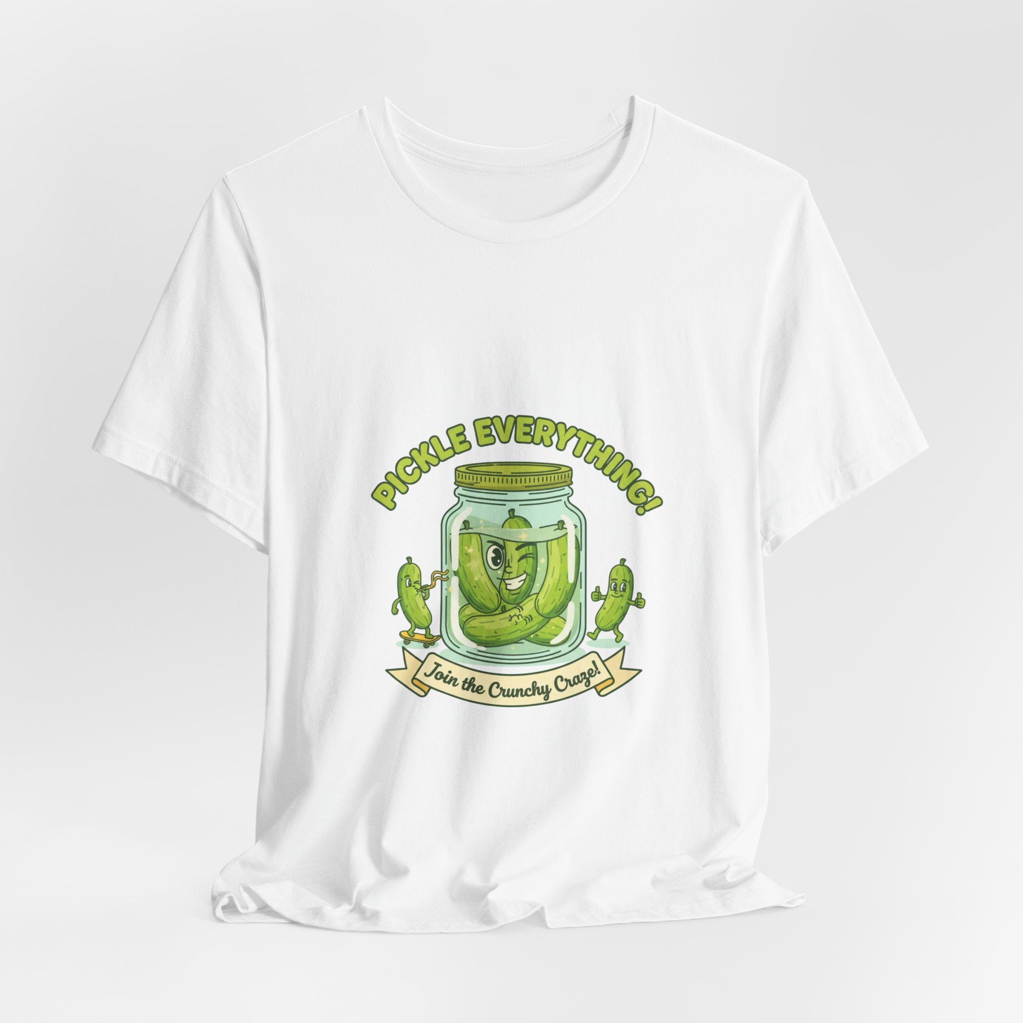 Pickle Everything Jar T-Shirt | pickle shirt, brine design