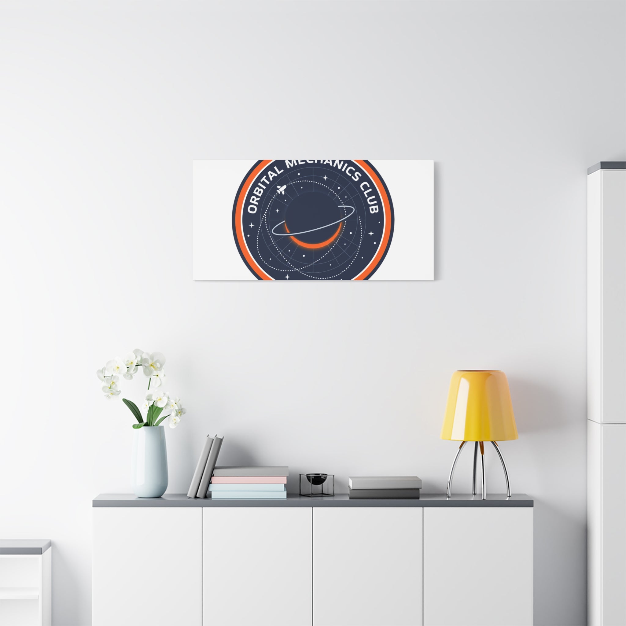 Orbital Mechanics Club Canvas | mission patch, space science