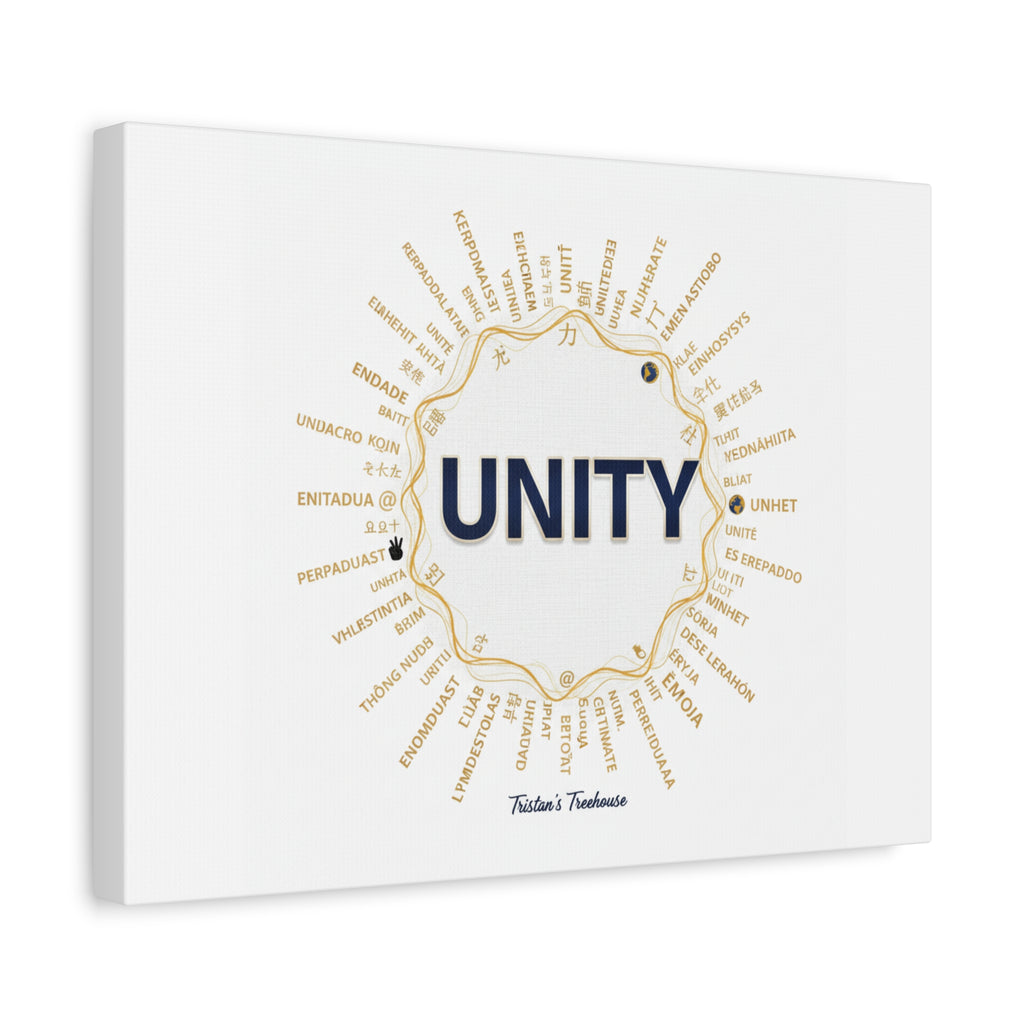 UNITY Canvas, Matte Stretched 1.25" | Dry January sober curious decor