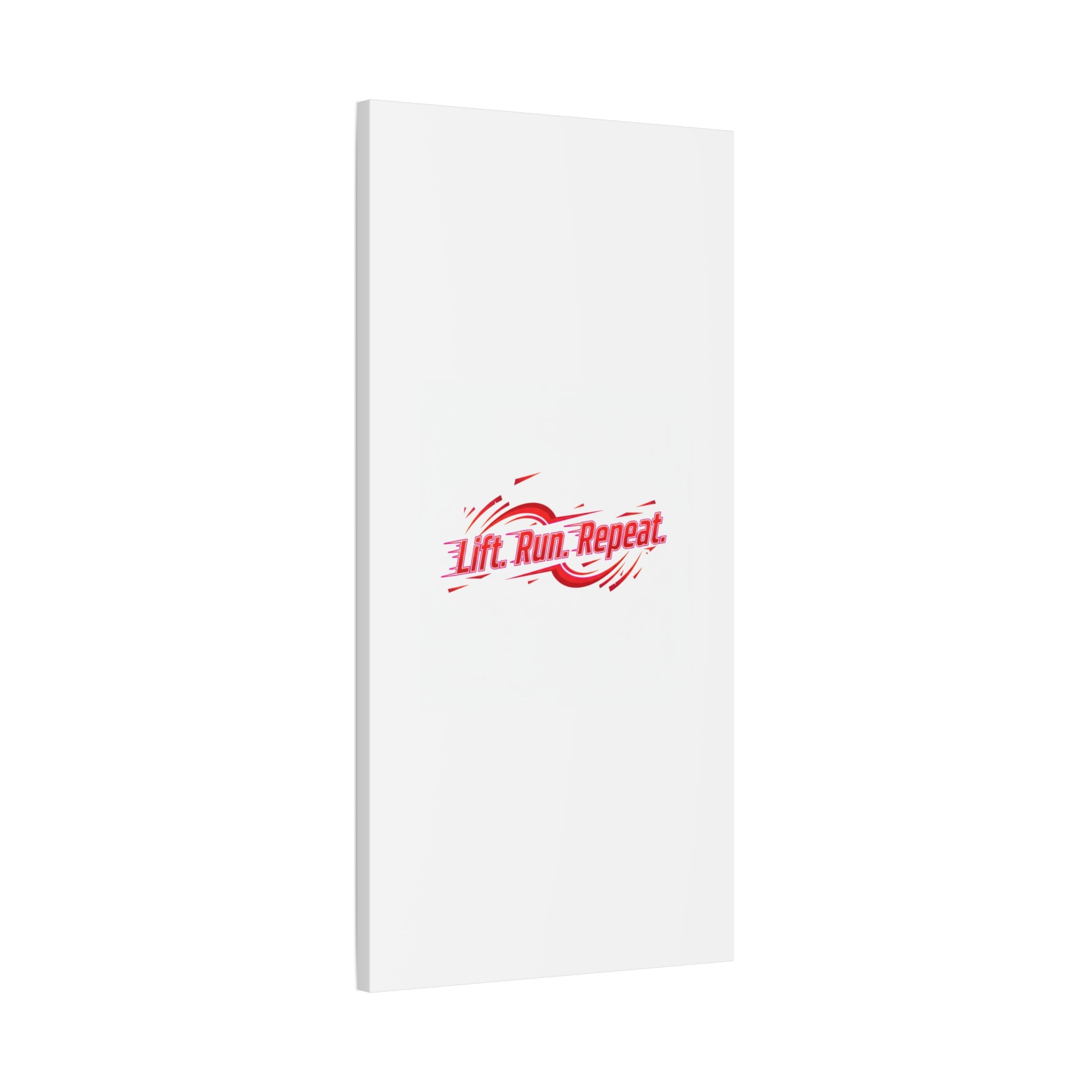Lift Run Repeat Canvas | Fitness Wall Art, Gym Motivation