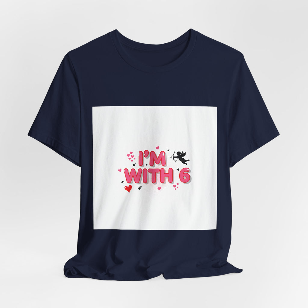 Valentine's I with 6 for 7 grid Tee