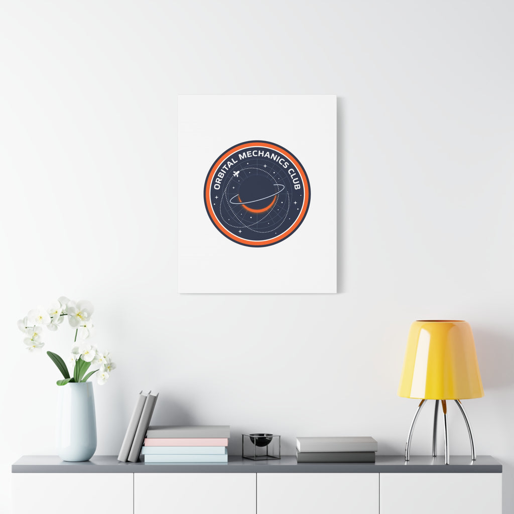 Orbital Mechanics Club Canvas | mission patch, space science