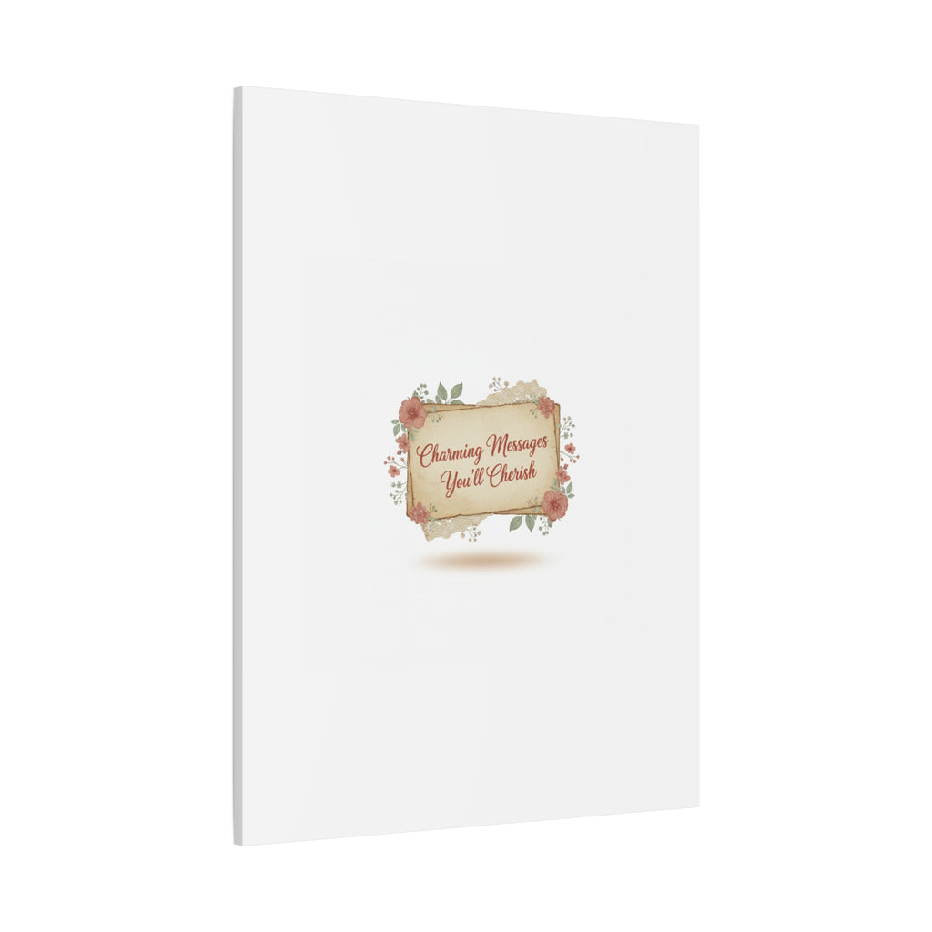 Love Letter Collage Canvas, Vintage Letter Art, Wax Seal Romance Print