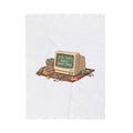 “I’ll Try Again Next Year” Retro Computer Blanket | Resolution Skepticism, January Burnout